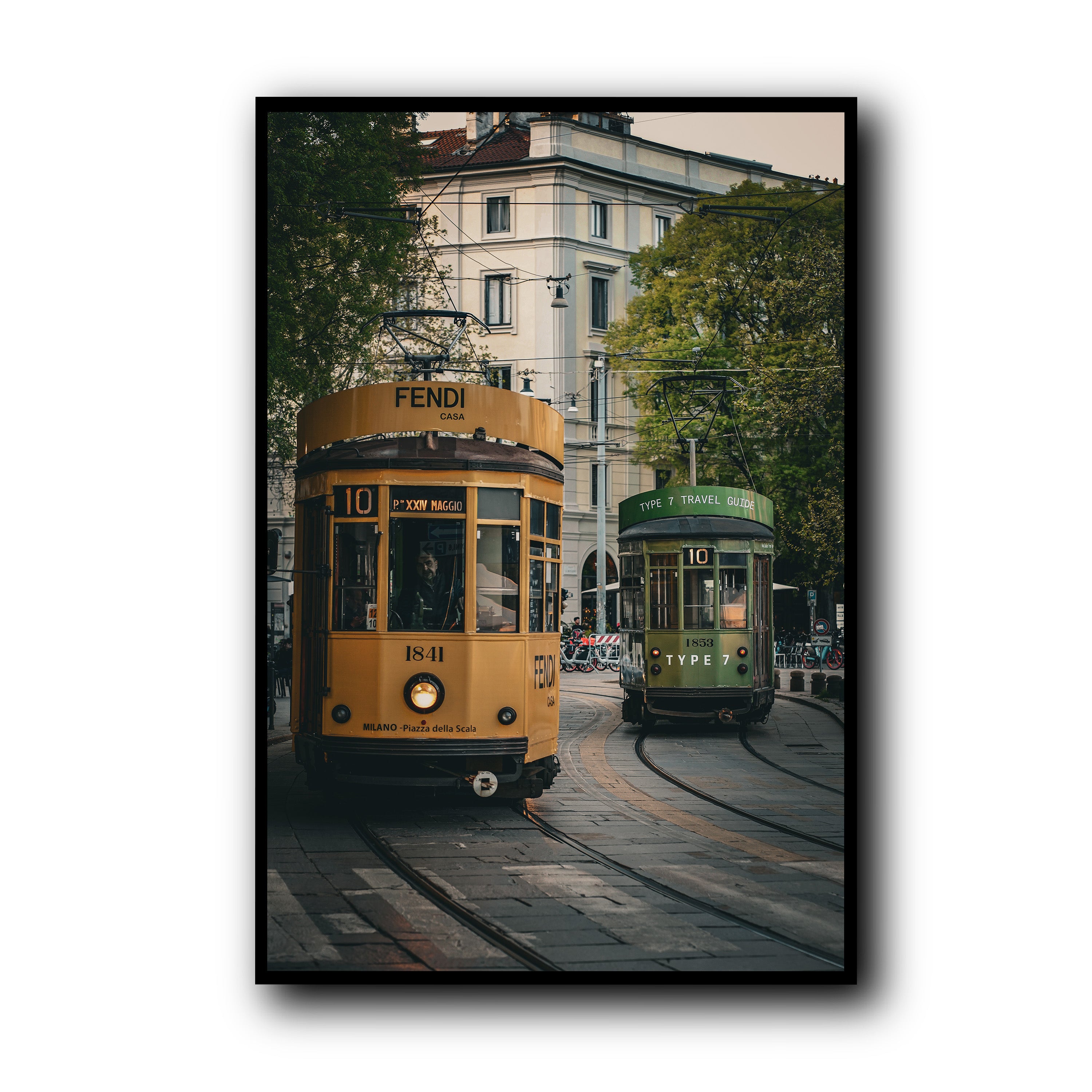 Trams, Milan