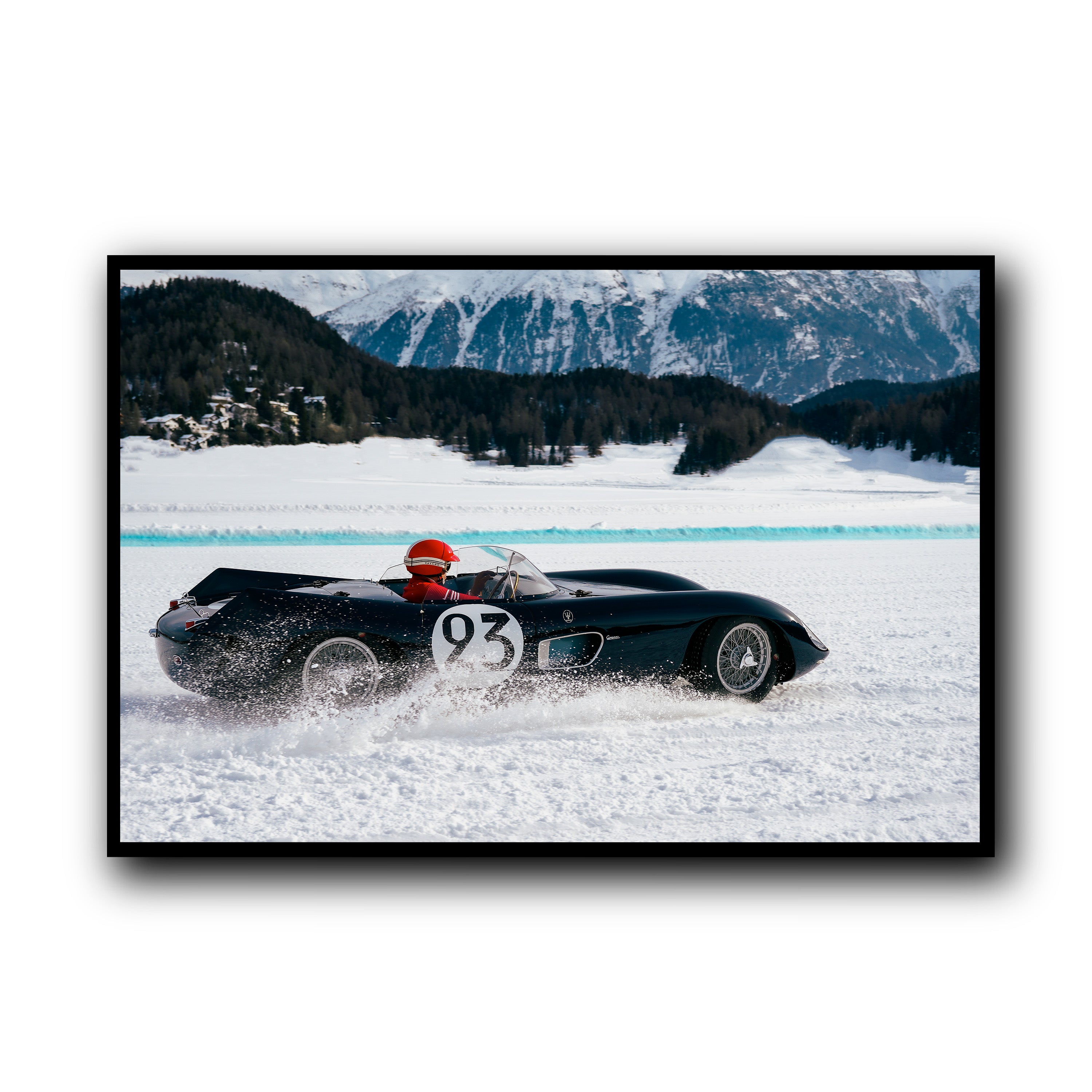 Snowstorm in Motion, St Moritz