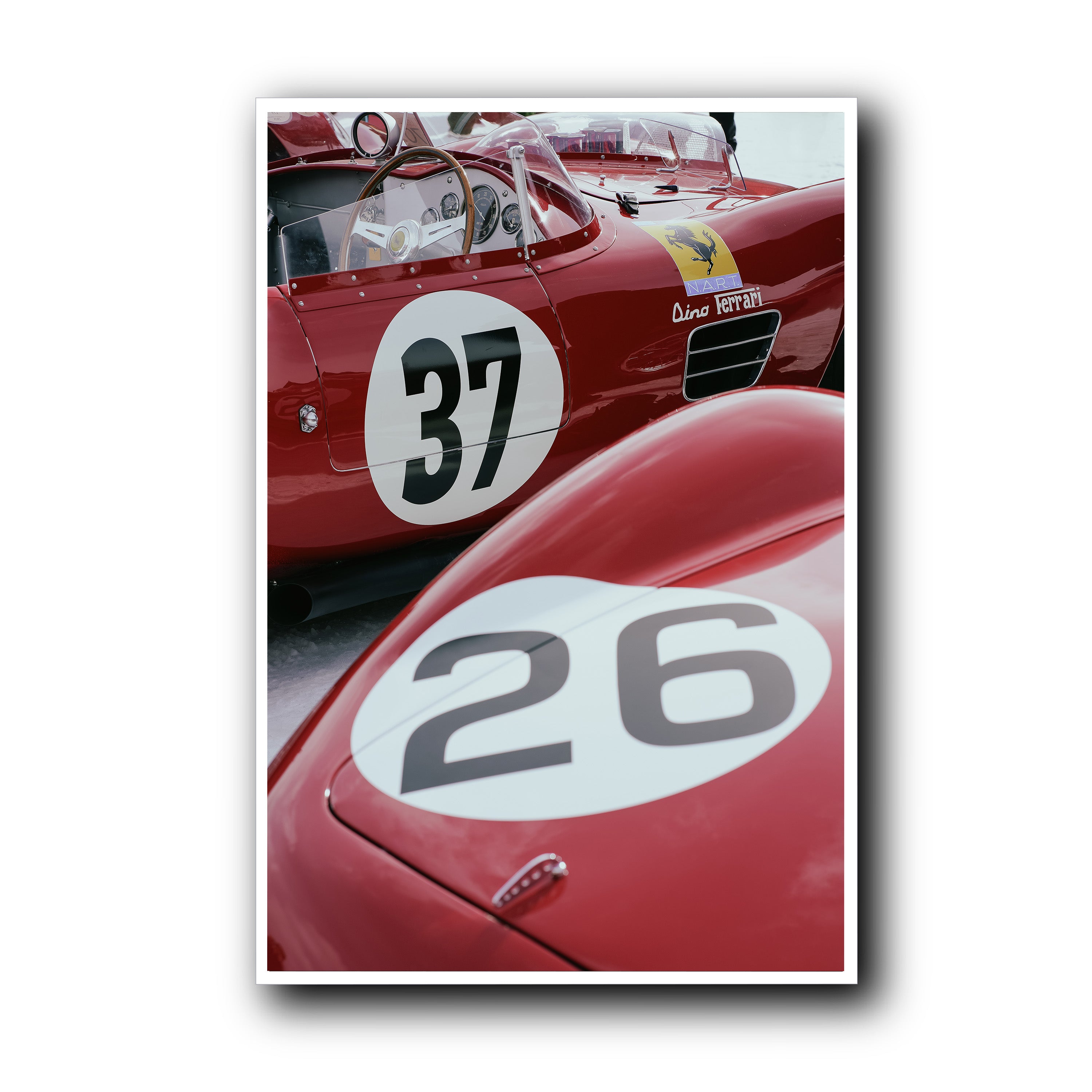 Ferrari Red, St Moritz