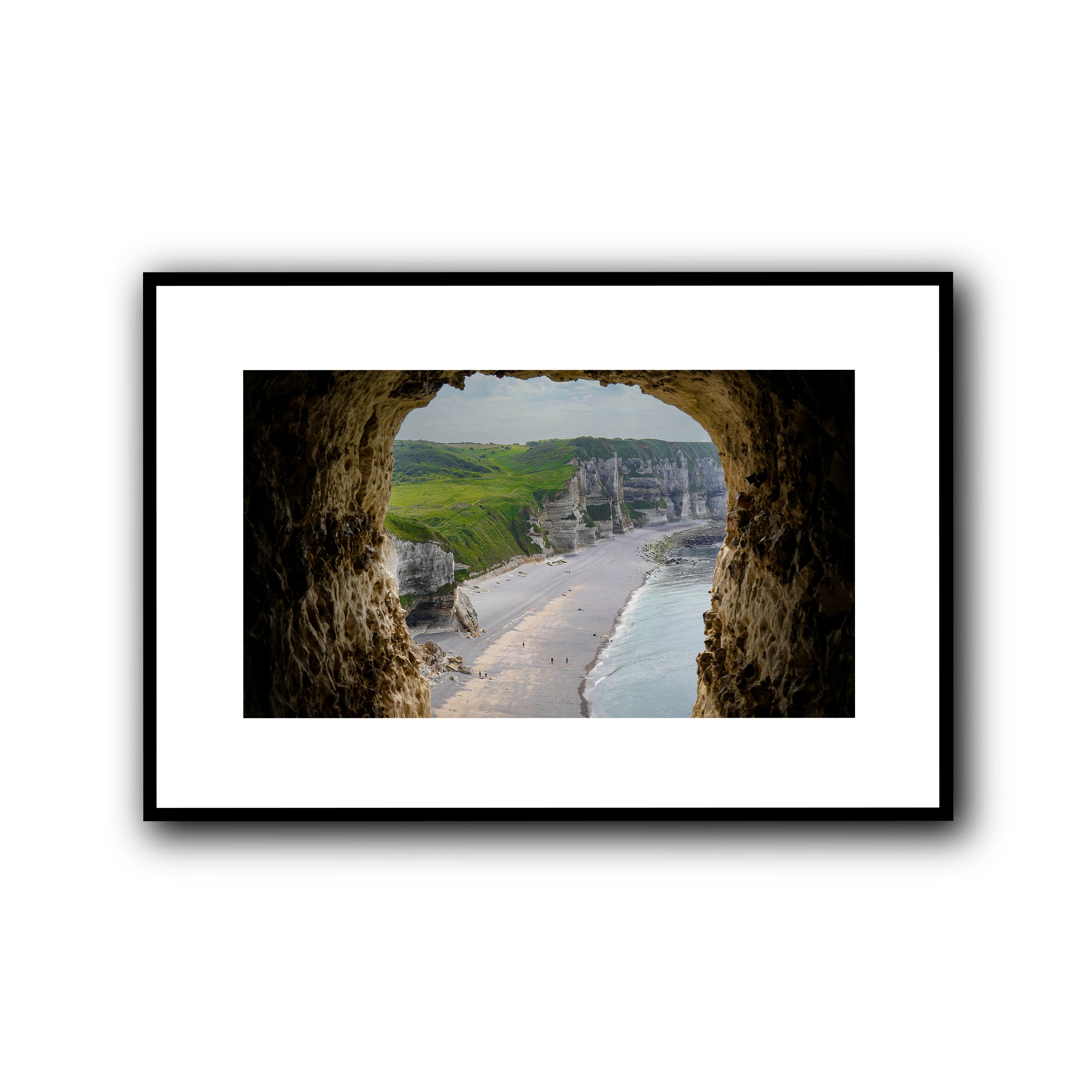 Through the Cliff's Eye, Etretat