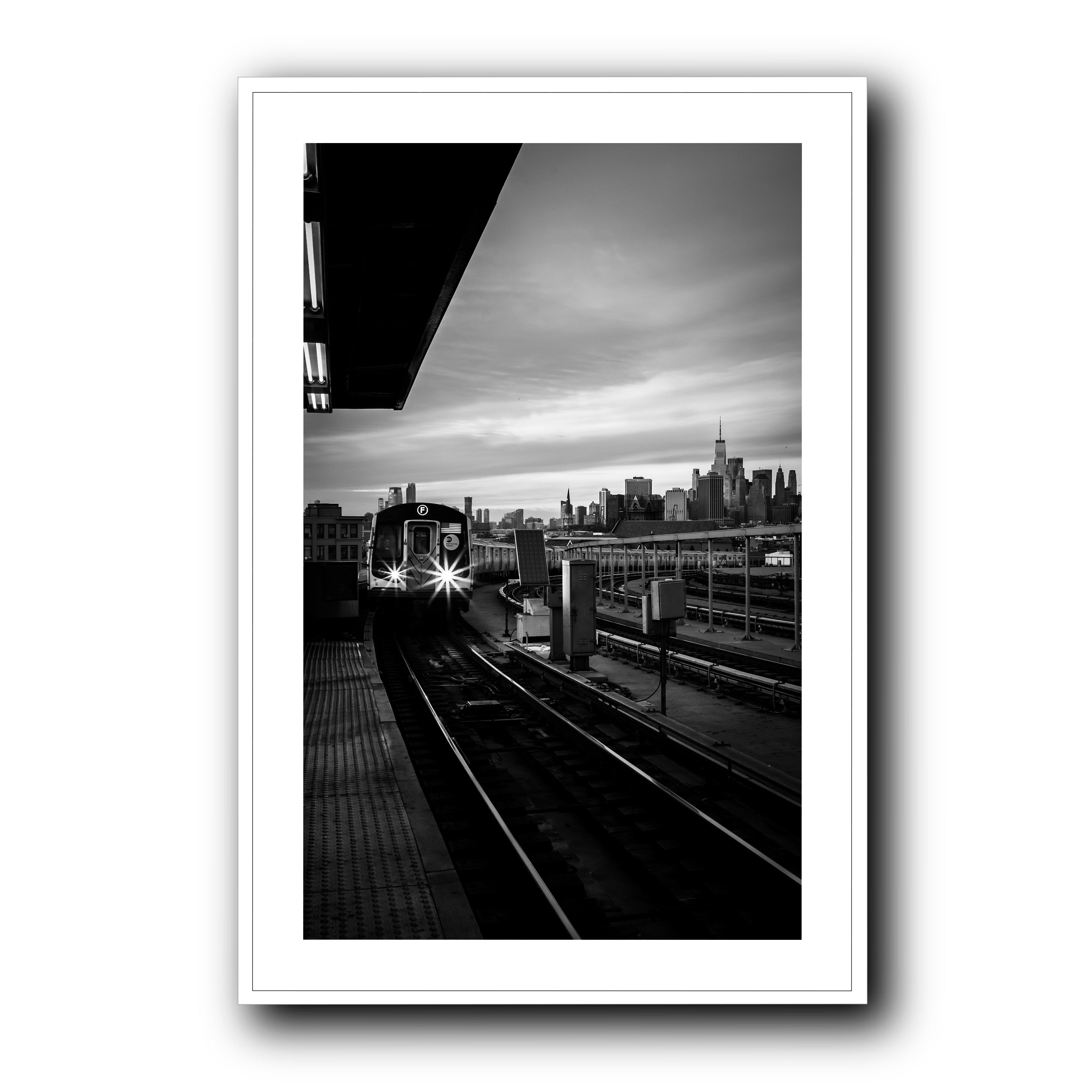 Last Train to Coney Island, New York