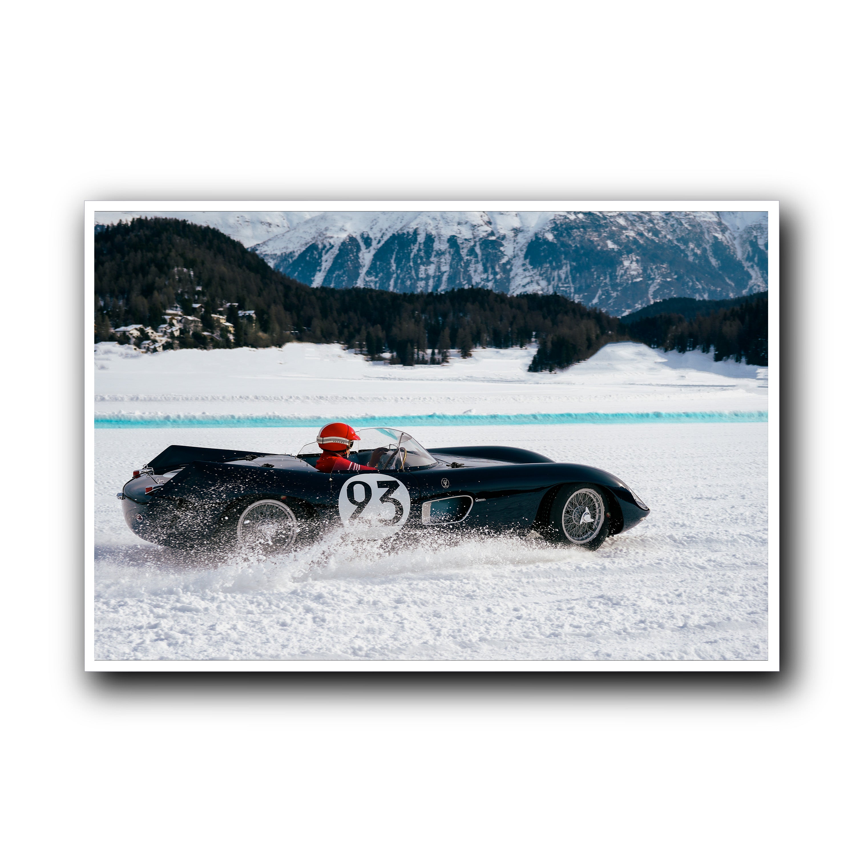 Snowstorm in Motion, St Moritz