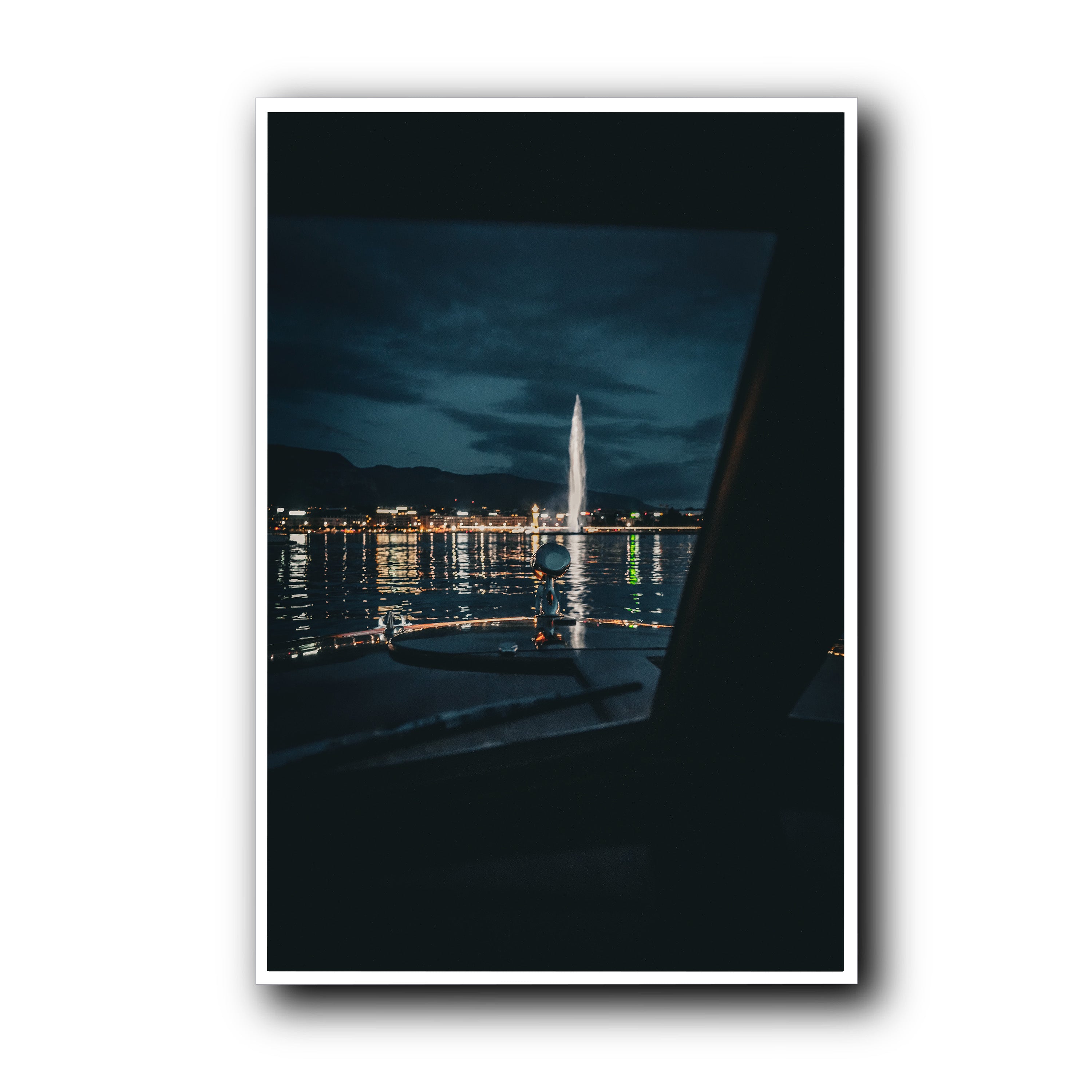 Leman Lake by Night, Geneva