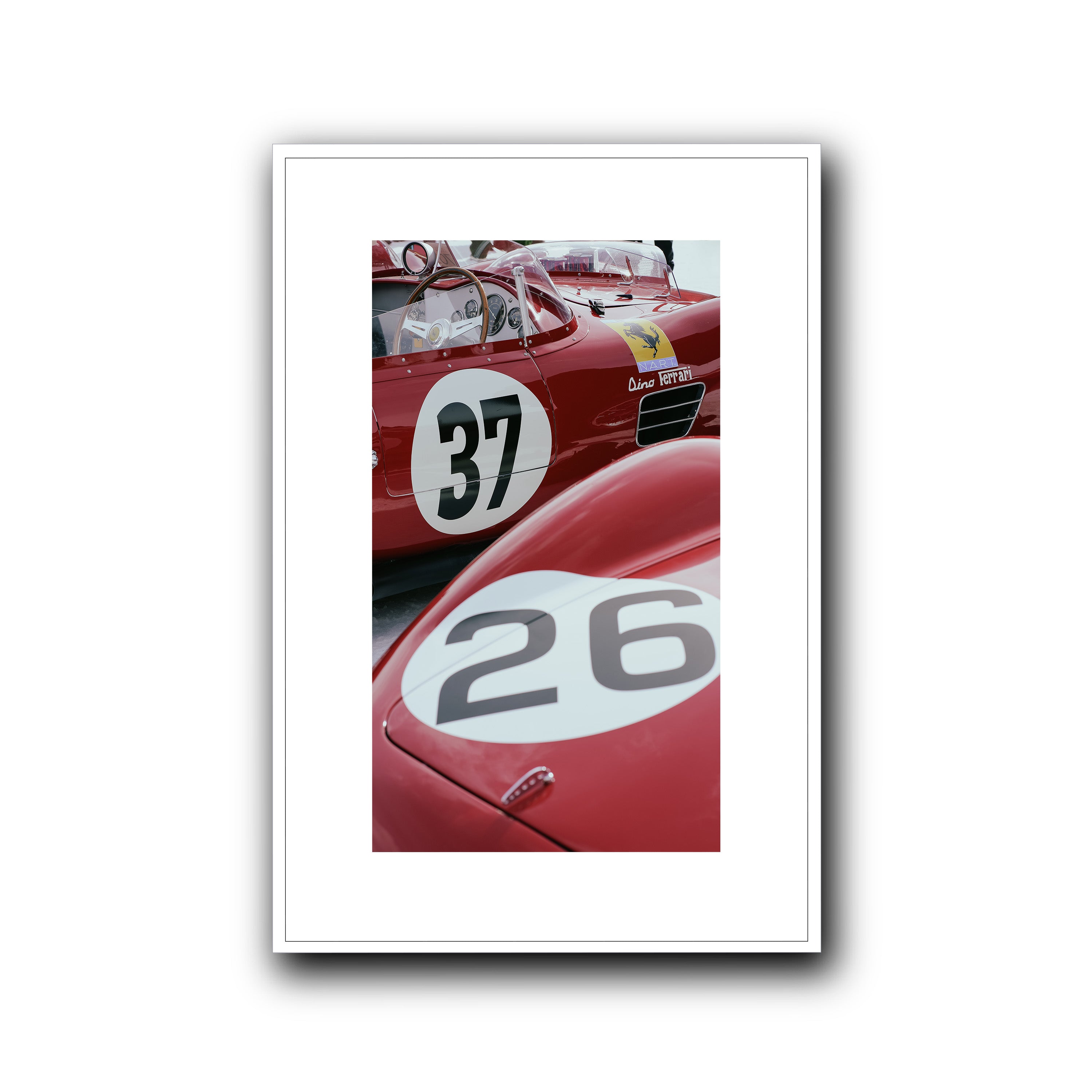 Ferrari Red, St Moritz