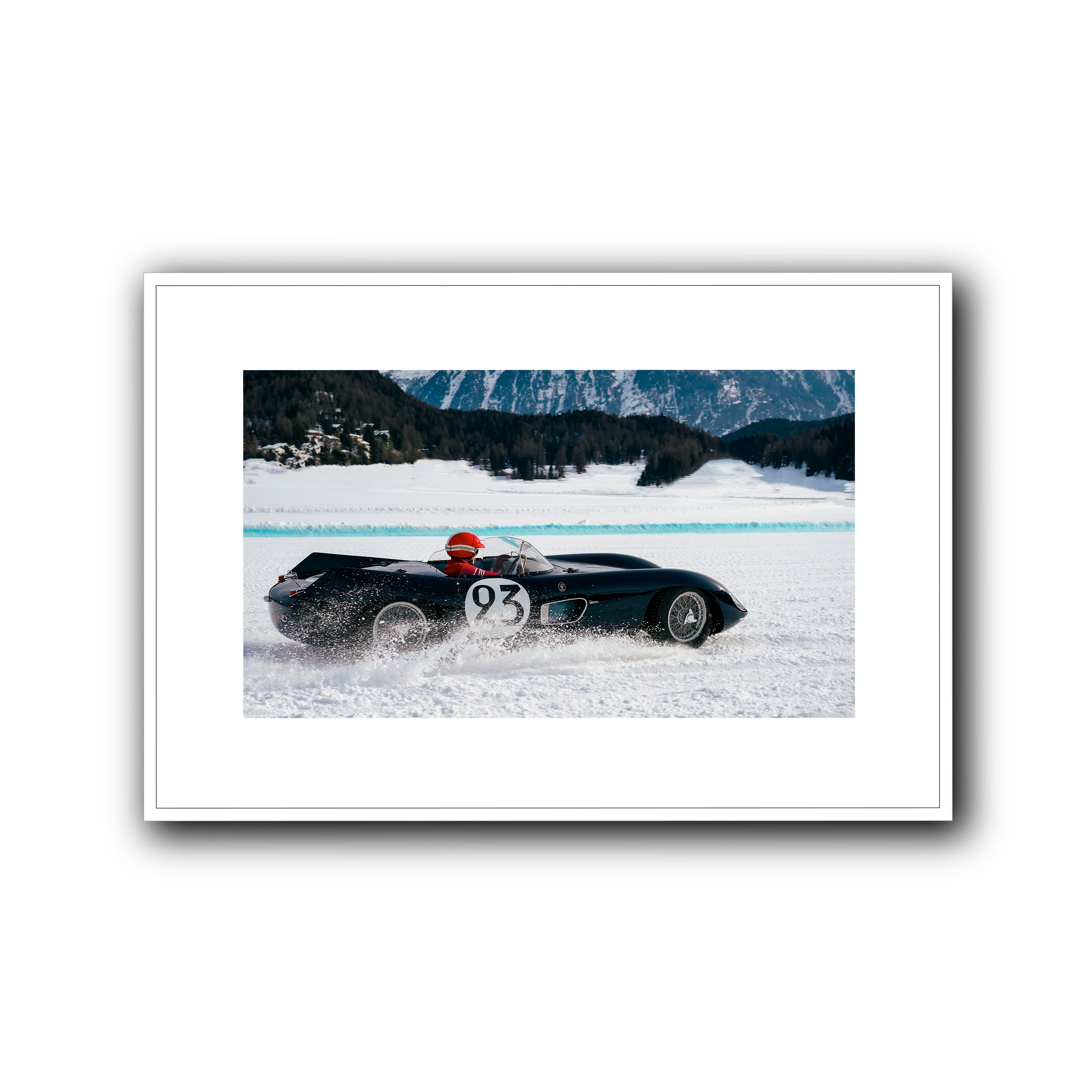 Snowstorm in Motion, St Moritz