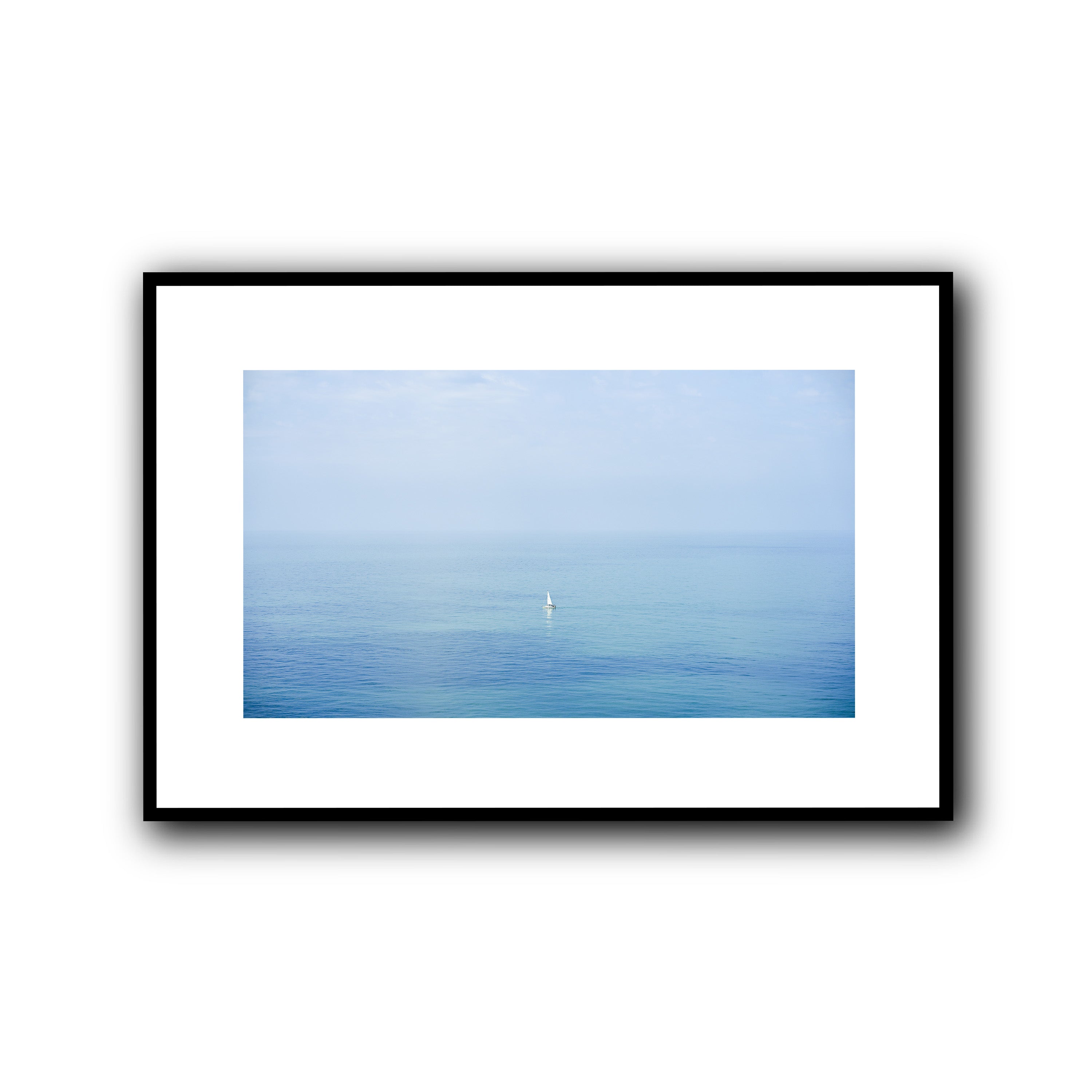 Solitude in Blue, Etretat