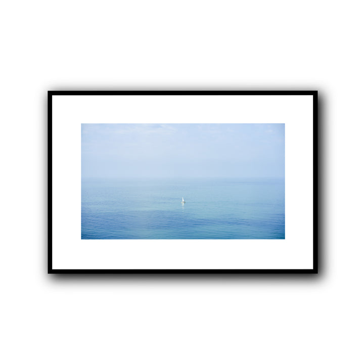 Solitude in Blue, Etretat