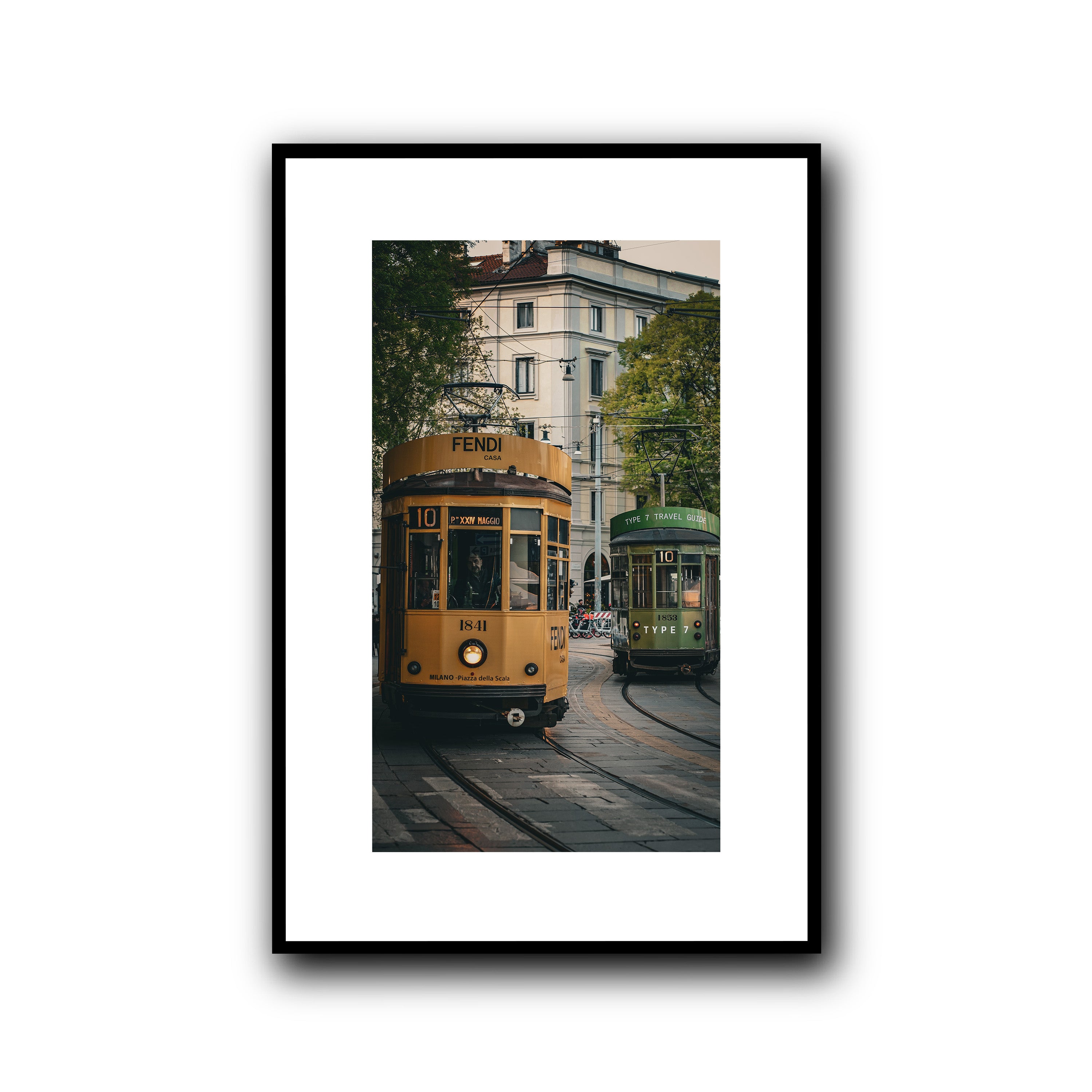 Trams, Milan