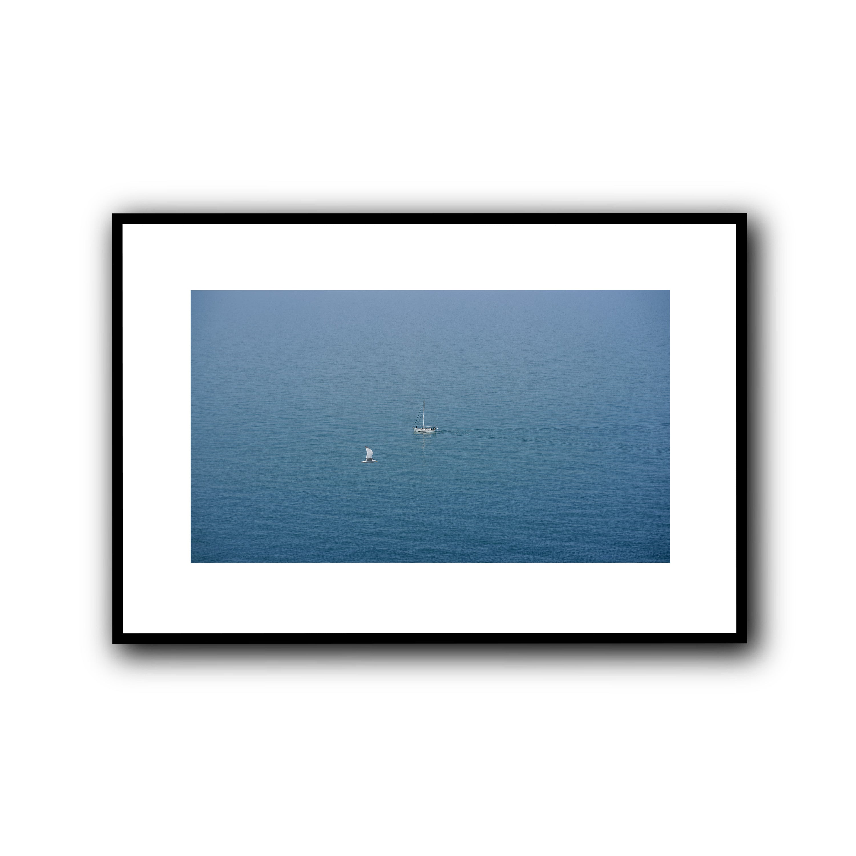 Feather and Ship, Etretat