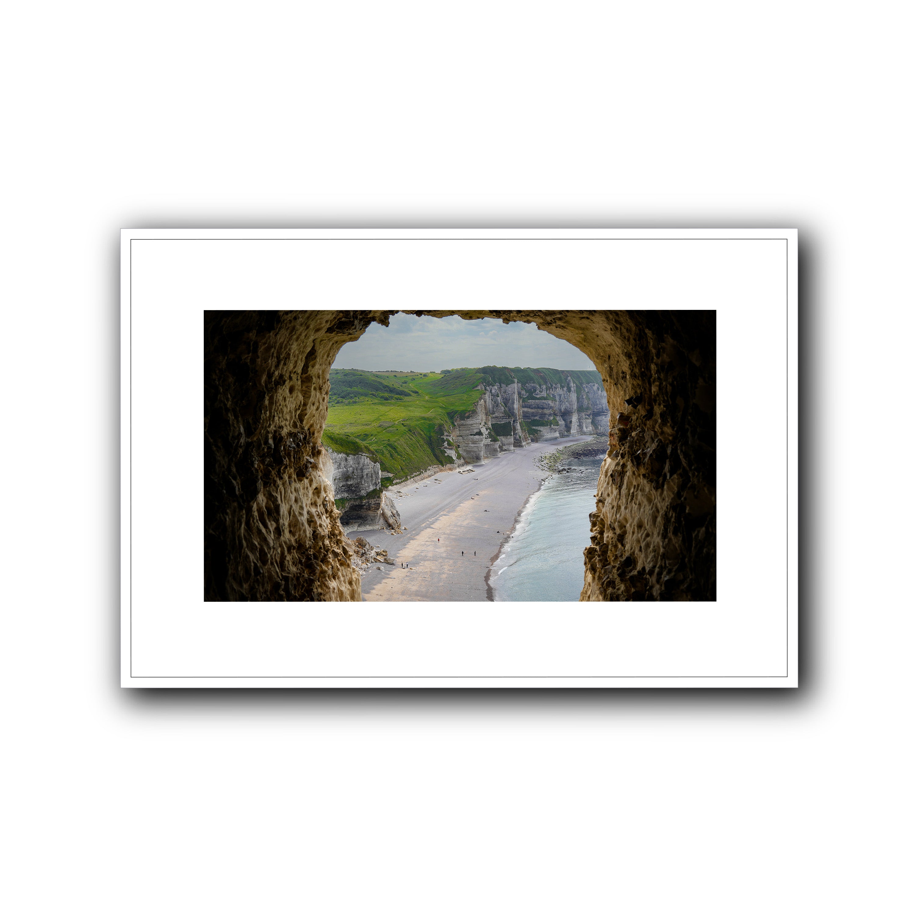 Through the Cliff's Eye, Etretat