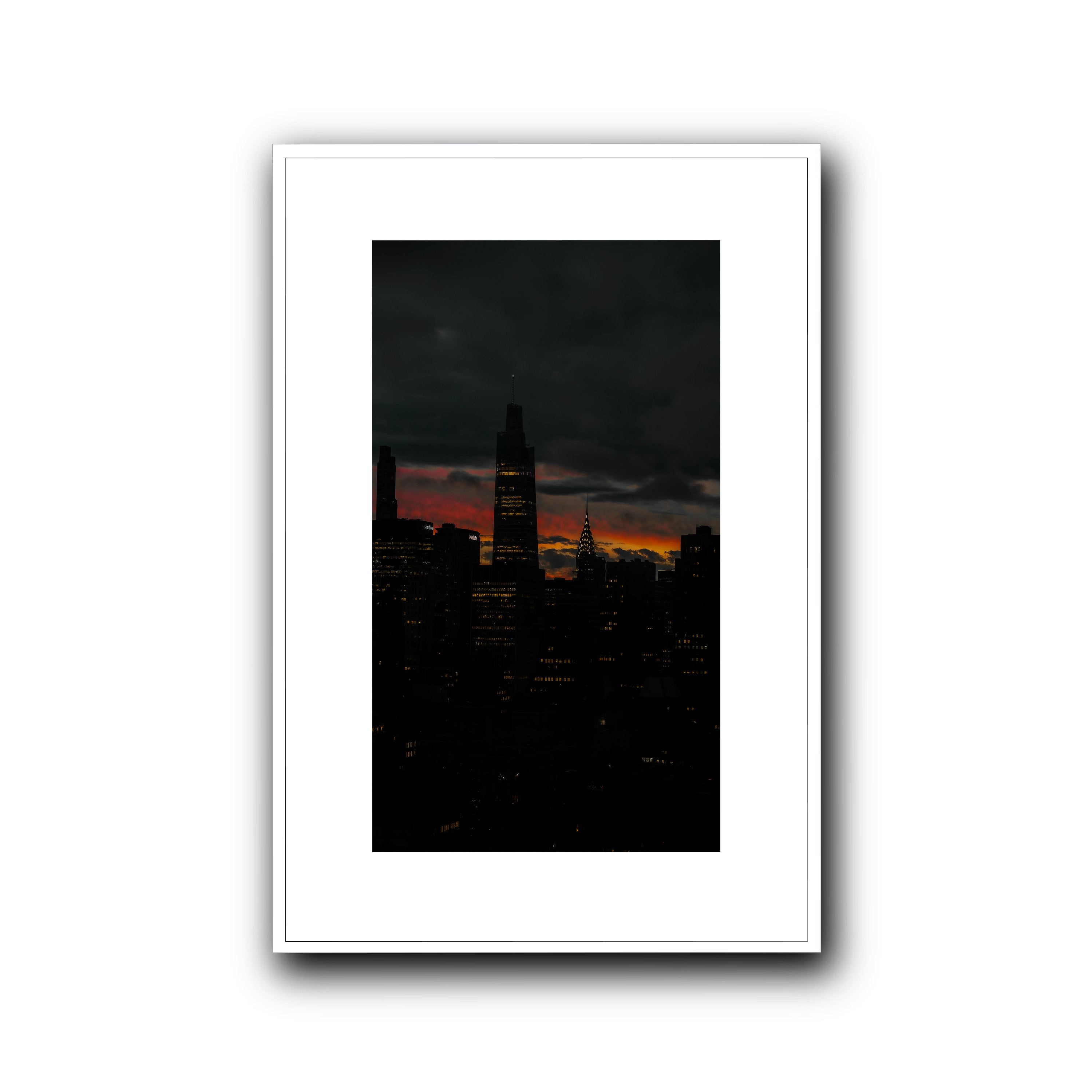 Dusk in the Big Apple, New York