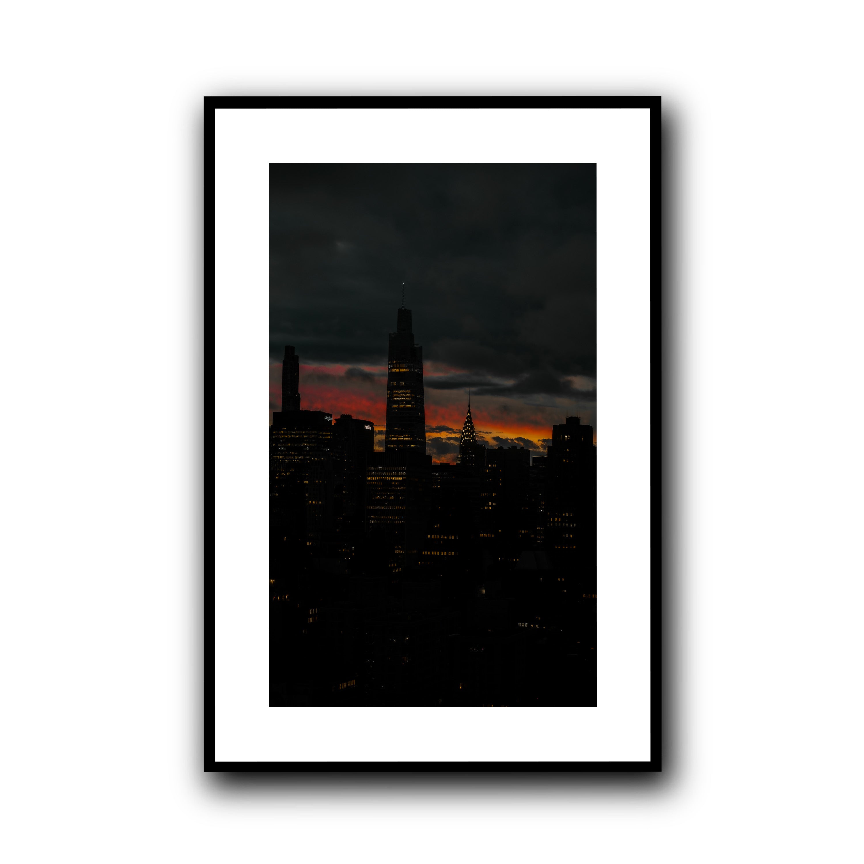 Dusk in the Big Apple, New York