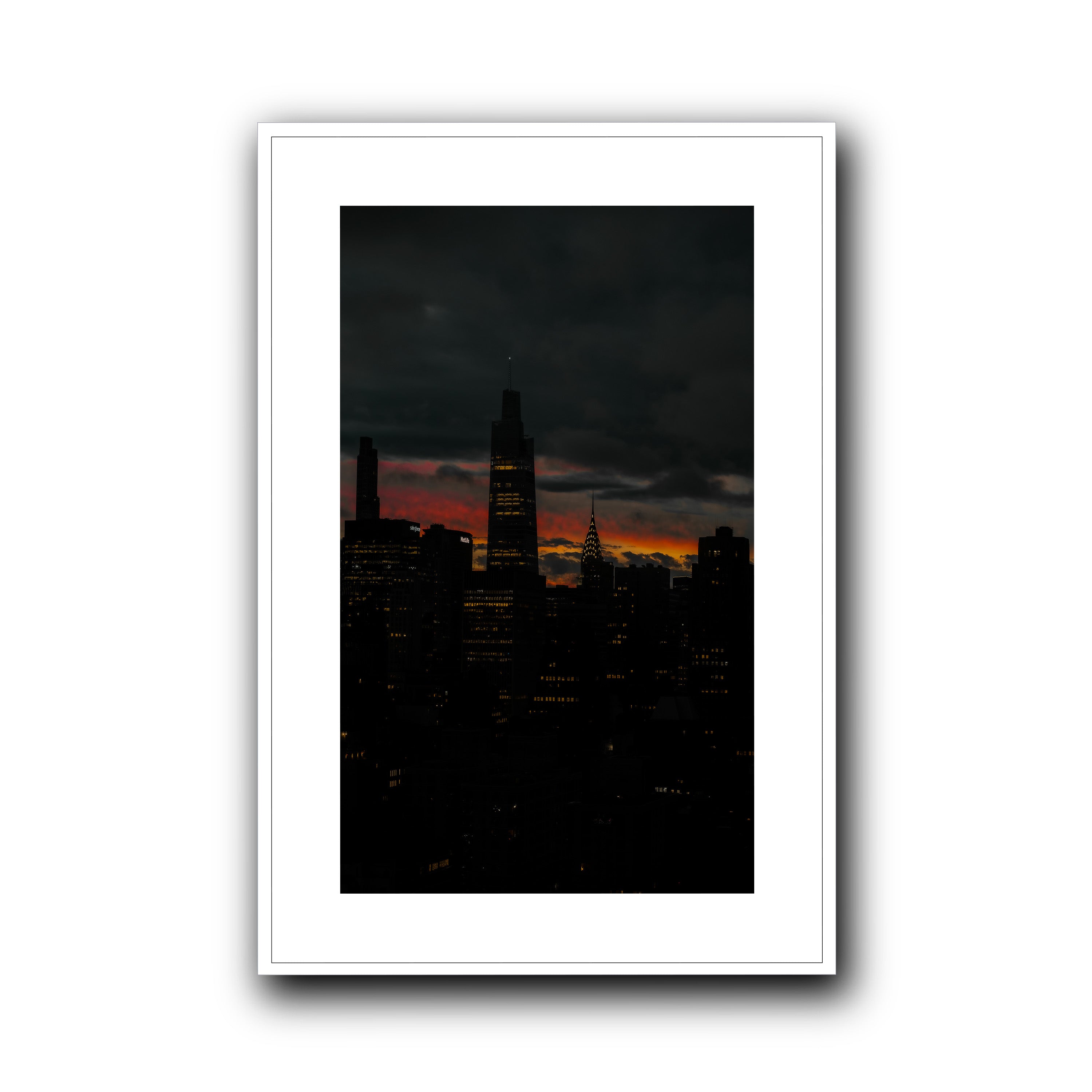 Dusk in the Big Apple, New York