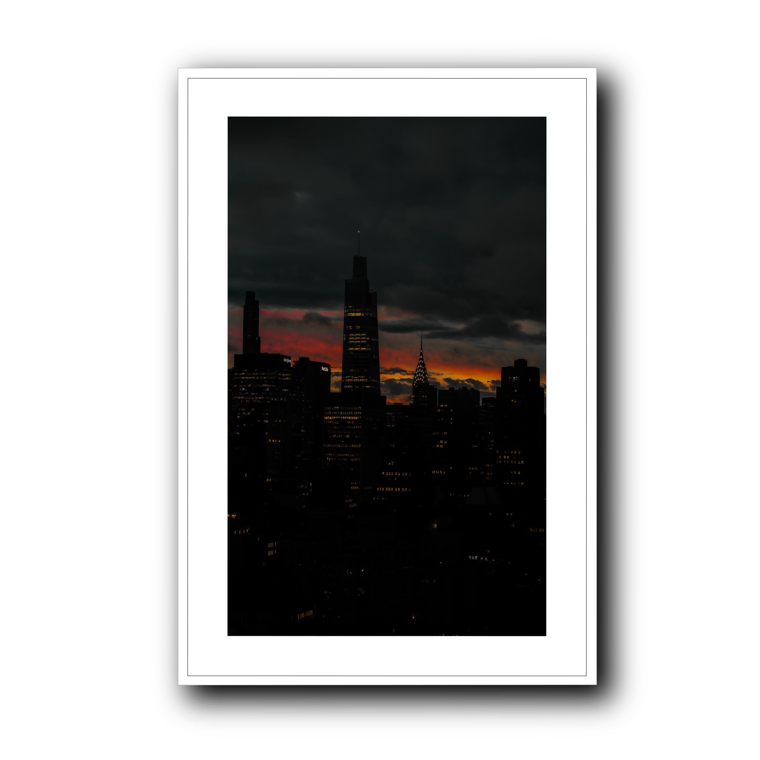 Dusk in the Big Apple, New York