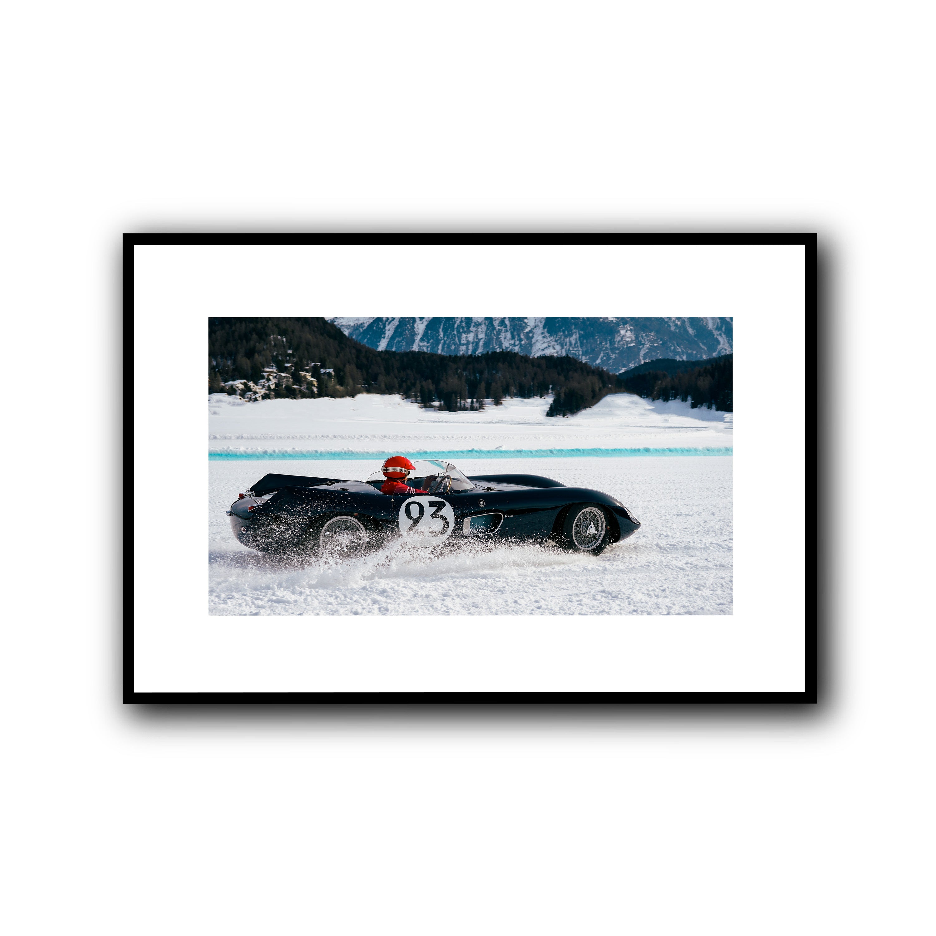 Snowstorm in Motion, St Moritz