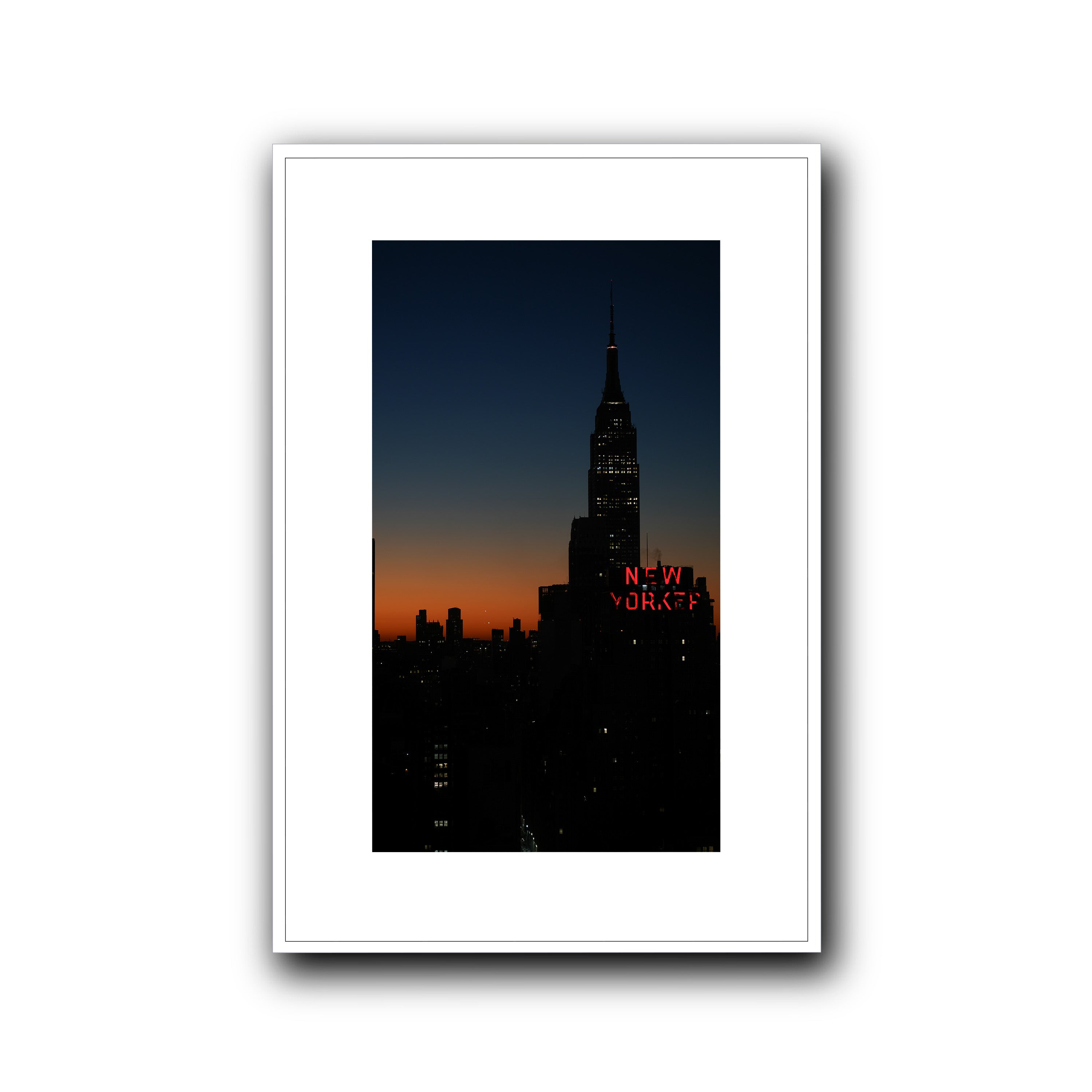 Nocturne in Red and Blue, New York