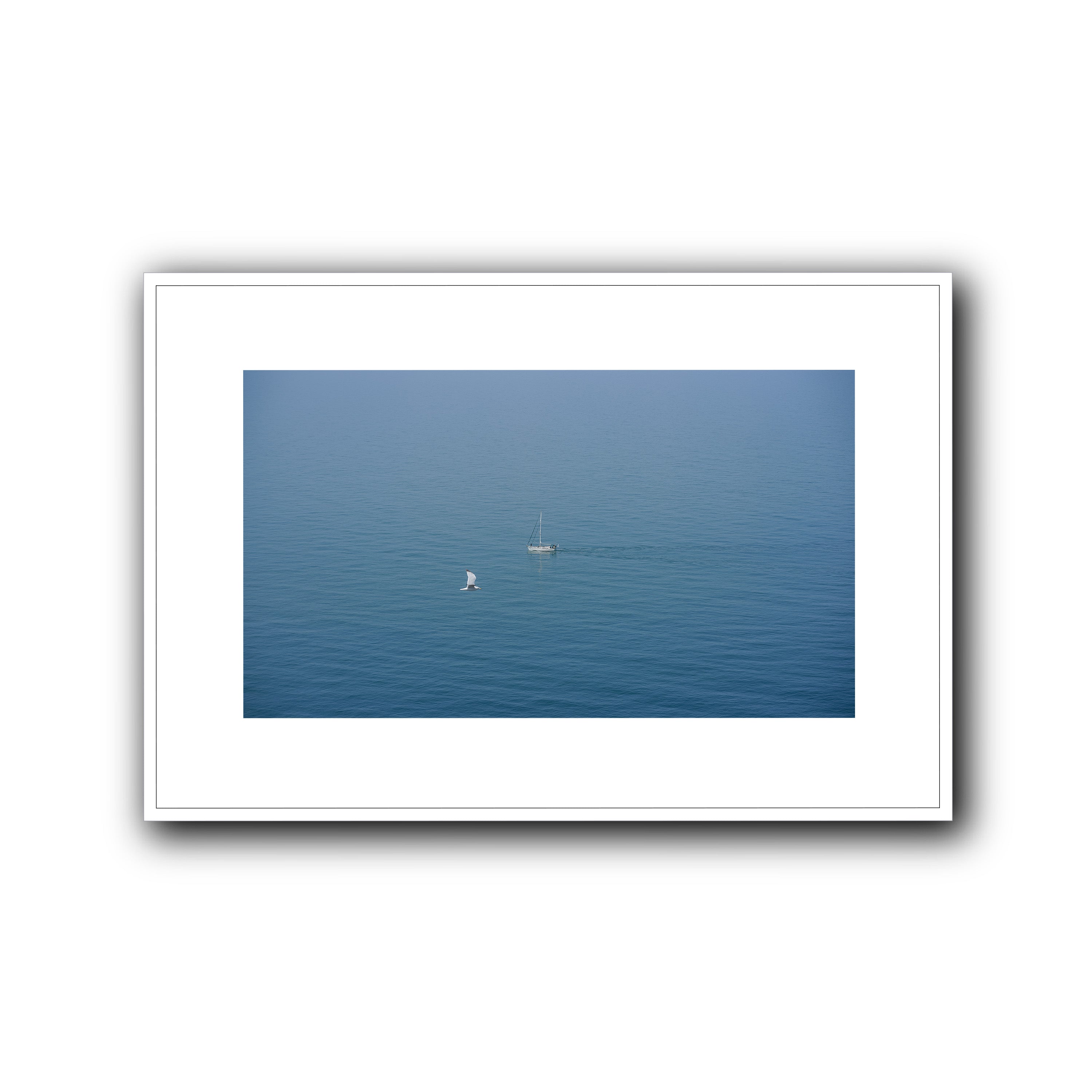 Feather and Ship, Etretat