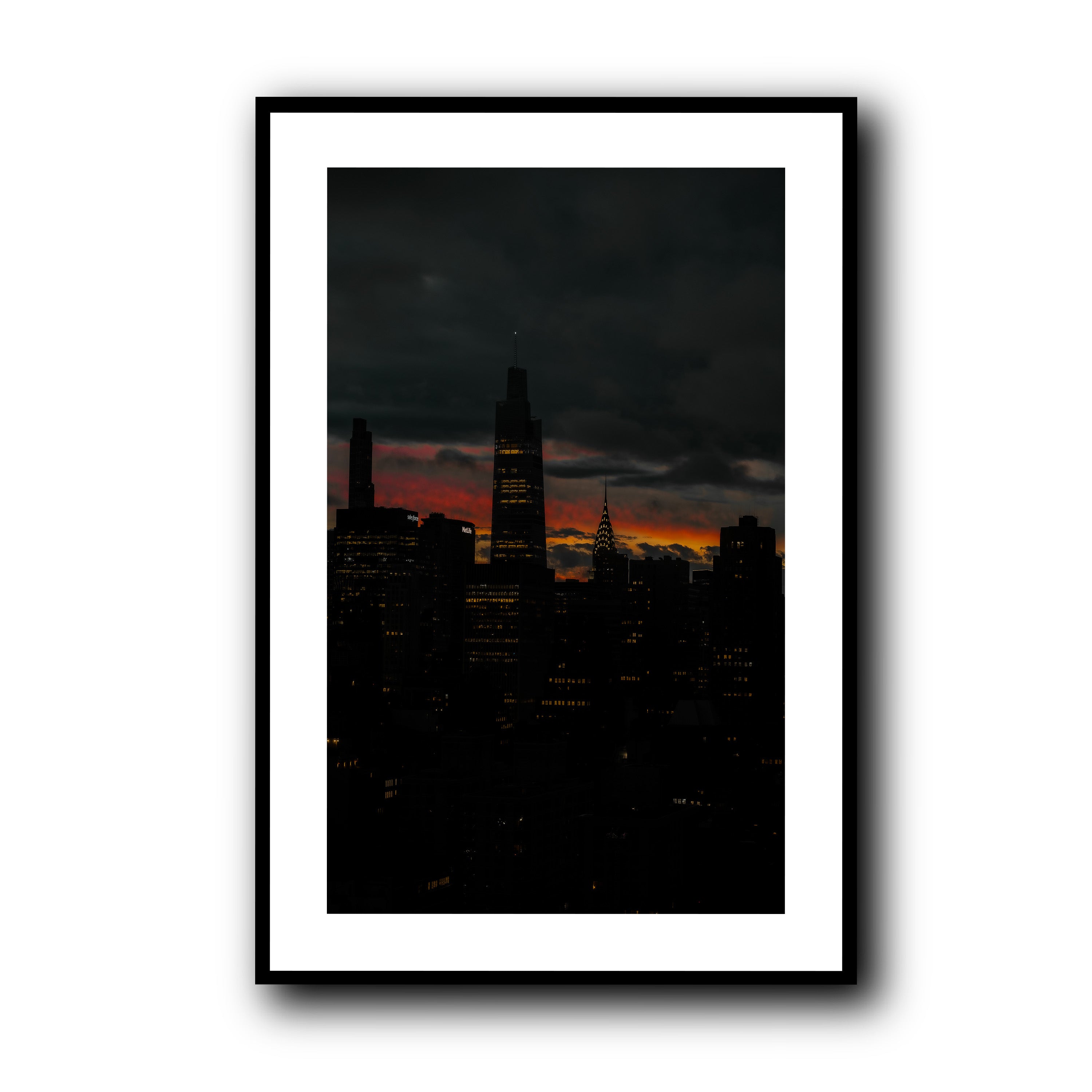 Dusk in the Big Apple, New York