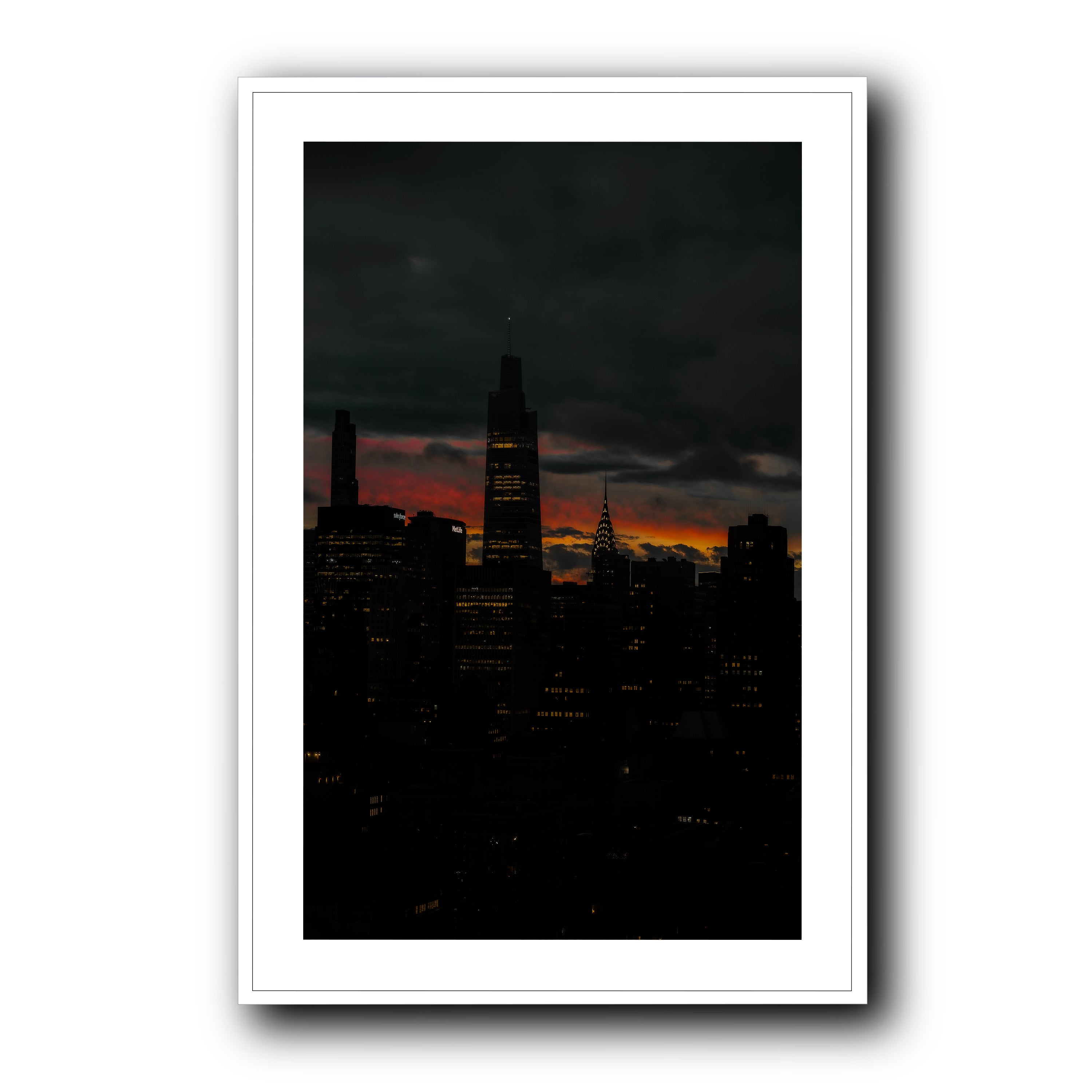 Dusk in the Big Apple, New York