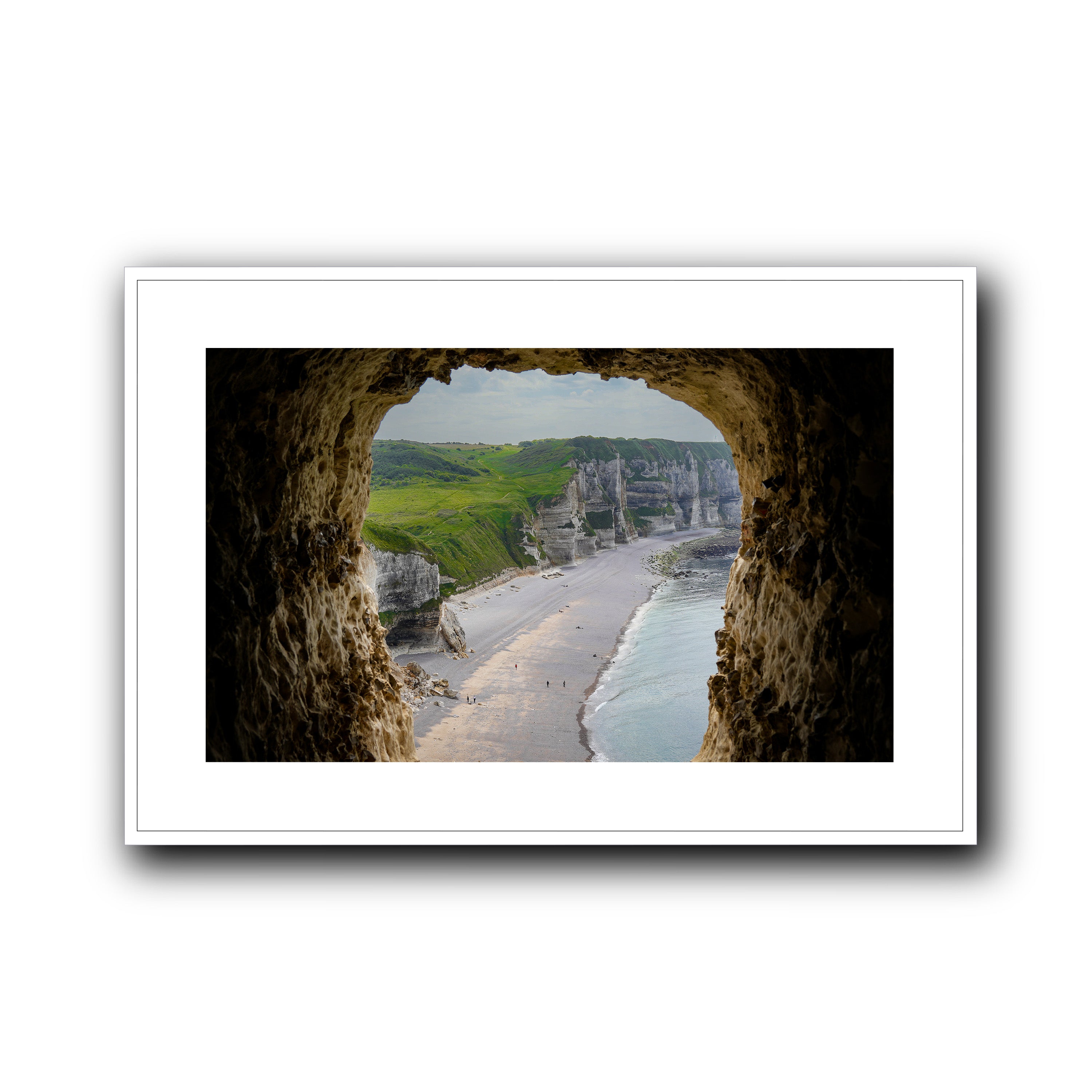 Through the Cliff's Eye, Etretat