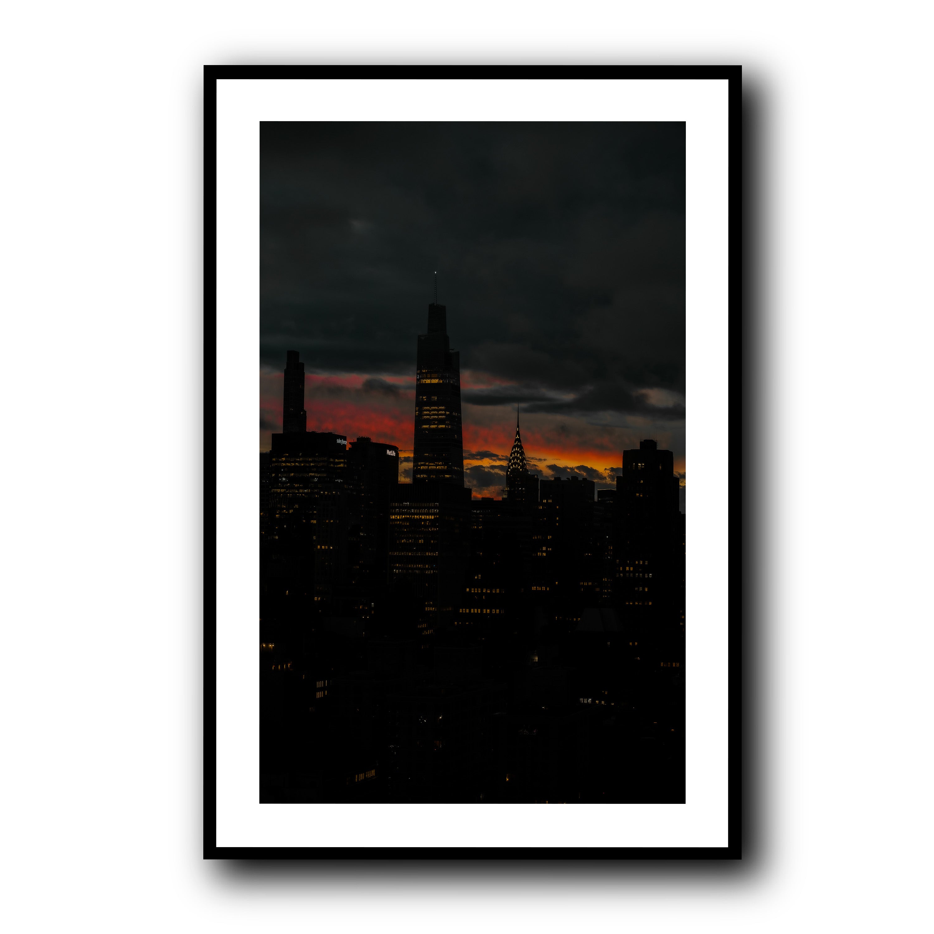 Dusk in the Big Apple, New York
