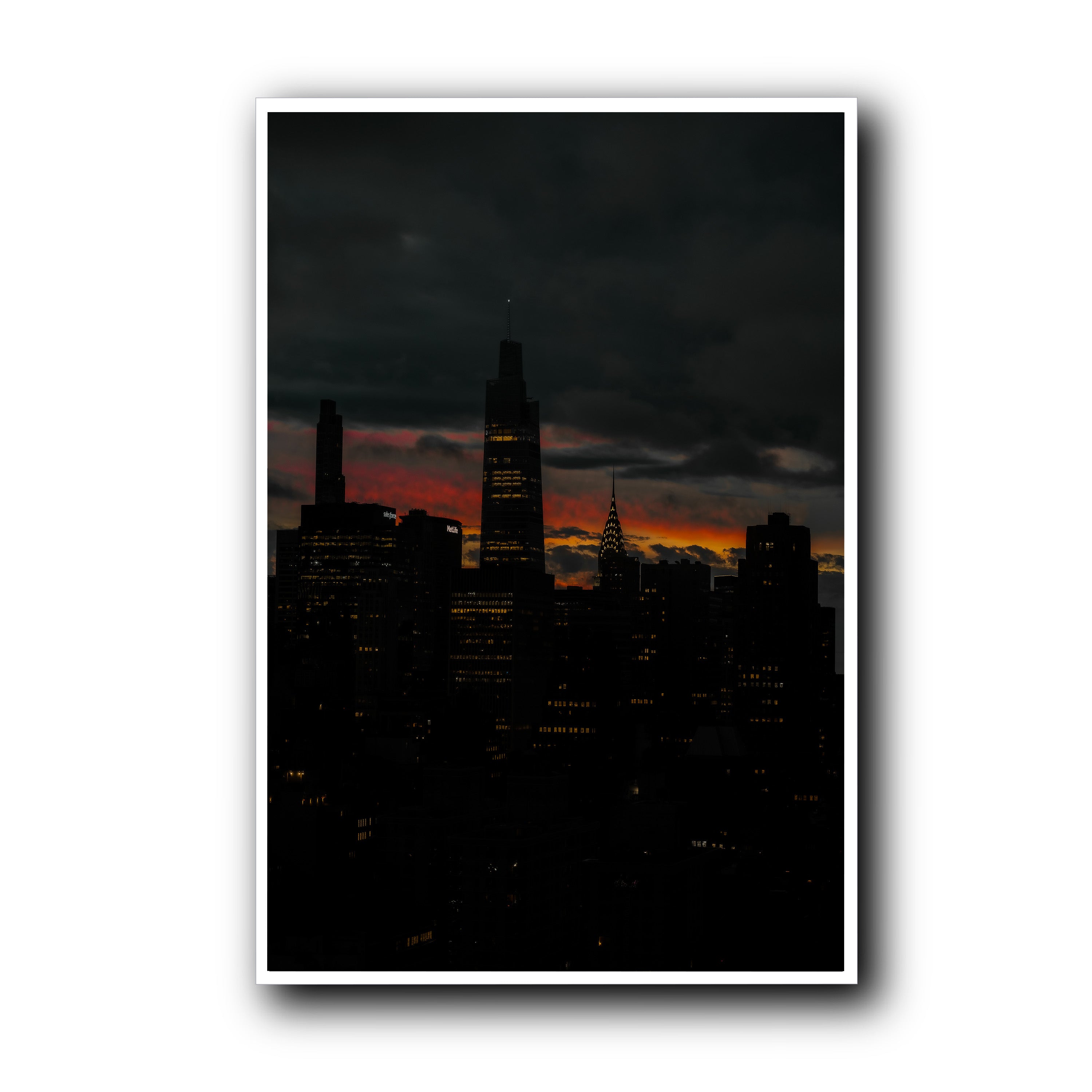 Dusk in the Big Apple, New York