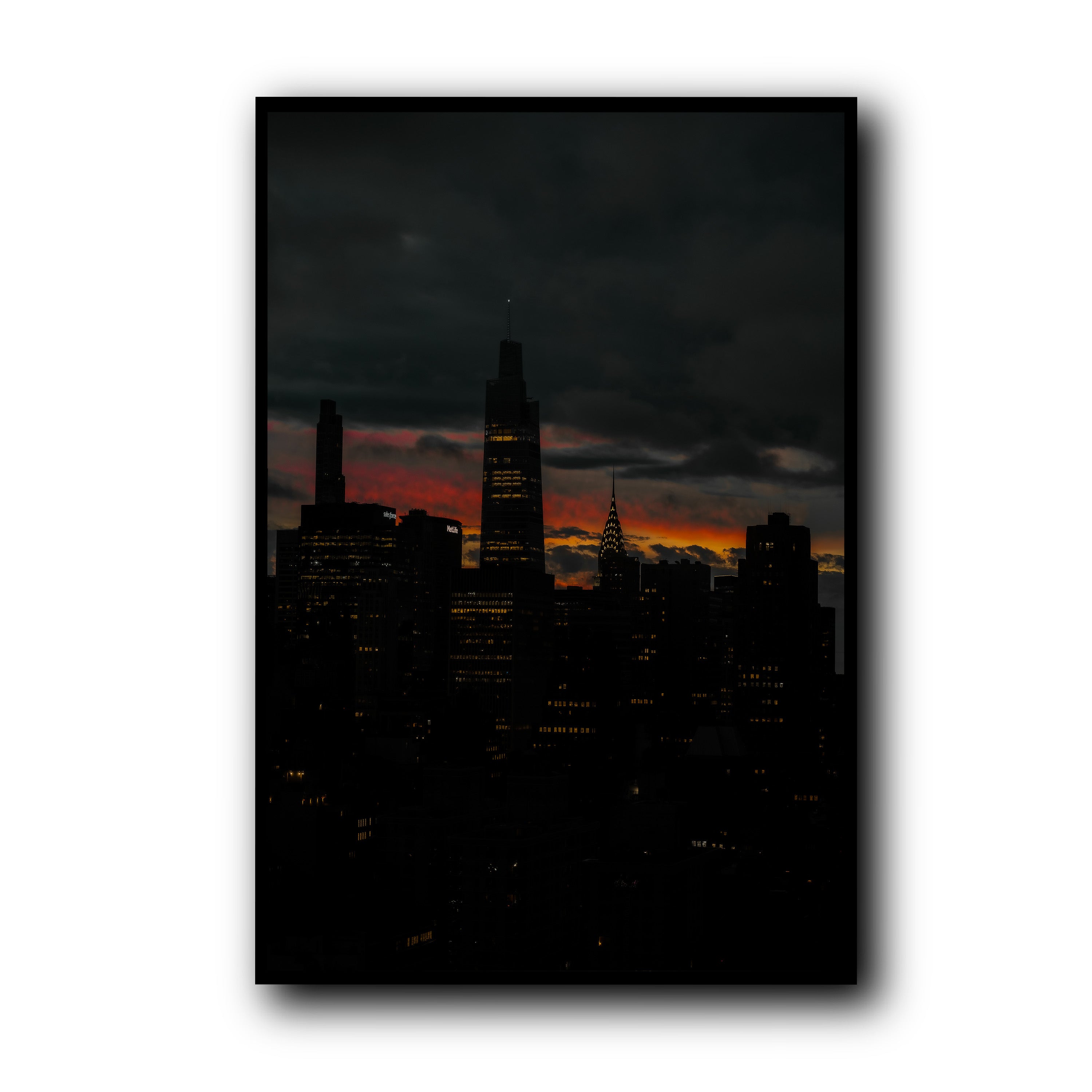 Dusk in the Big Apple, New York