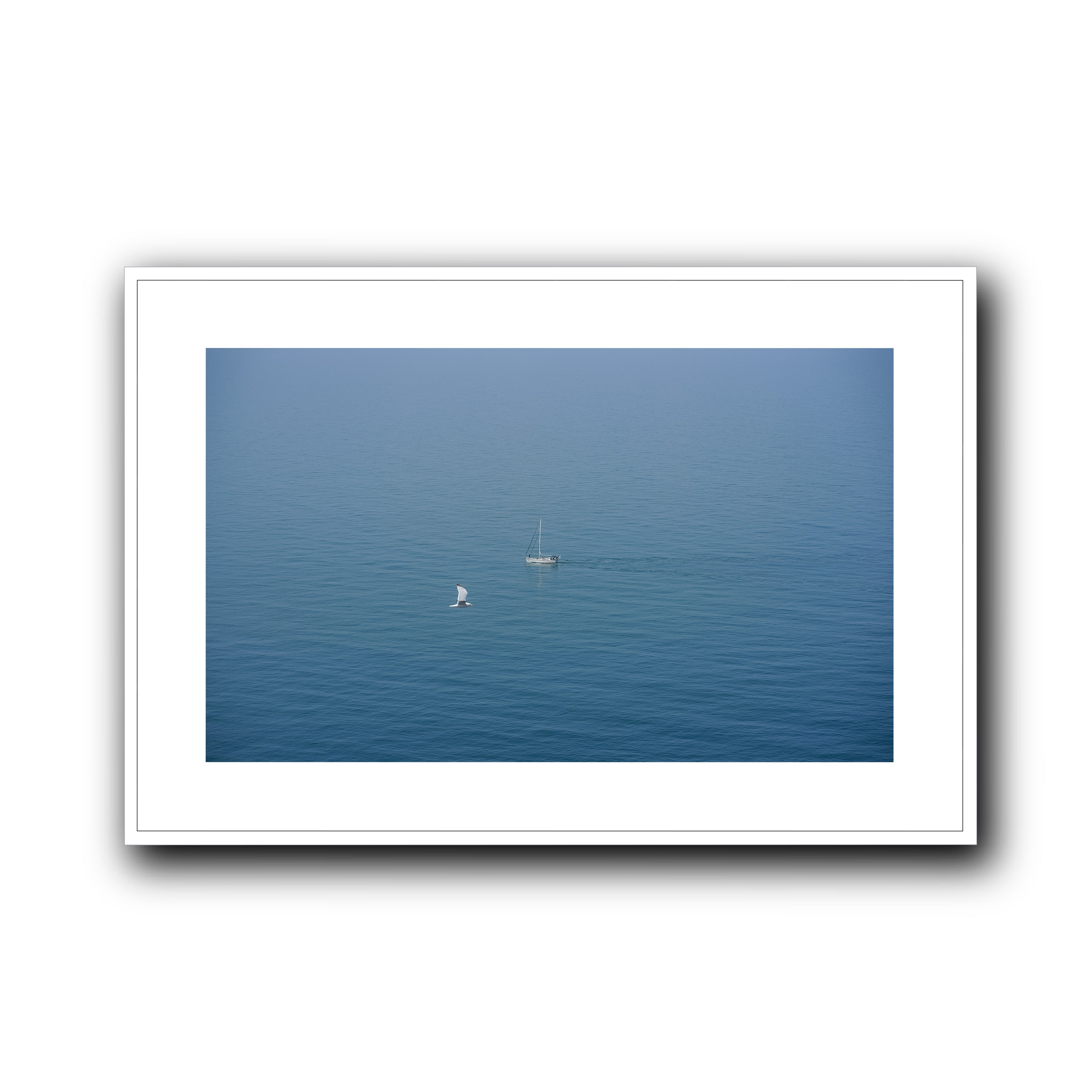 Feather and Ship, Etretat