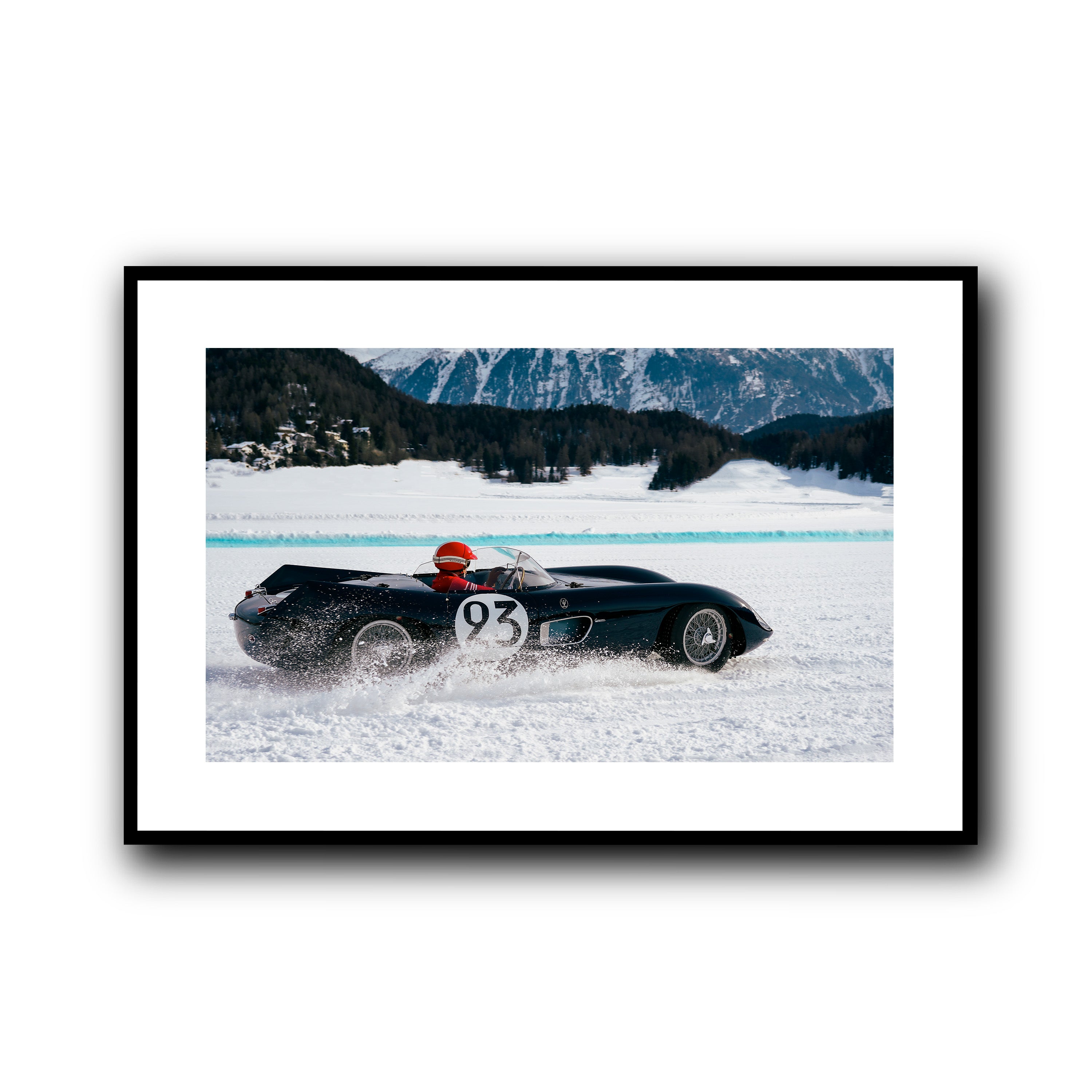 Snowstorm in Motion, St Moritz