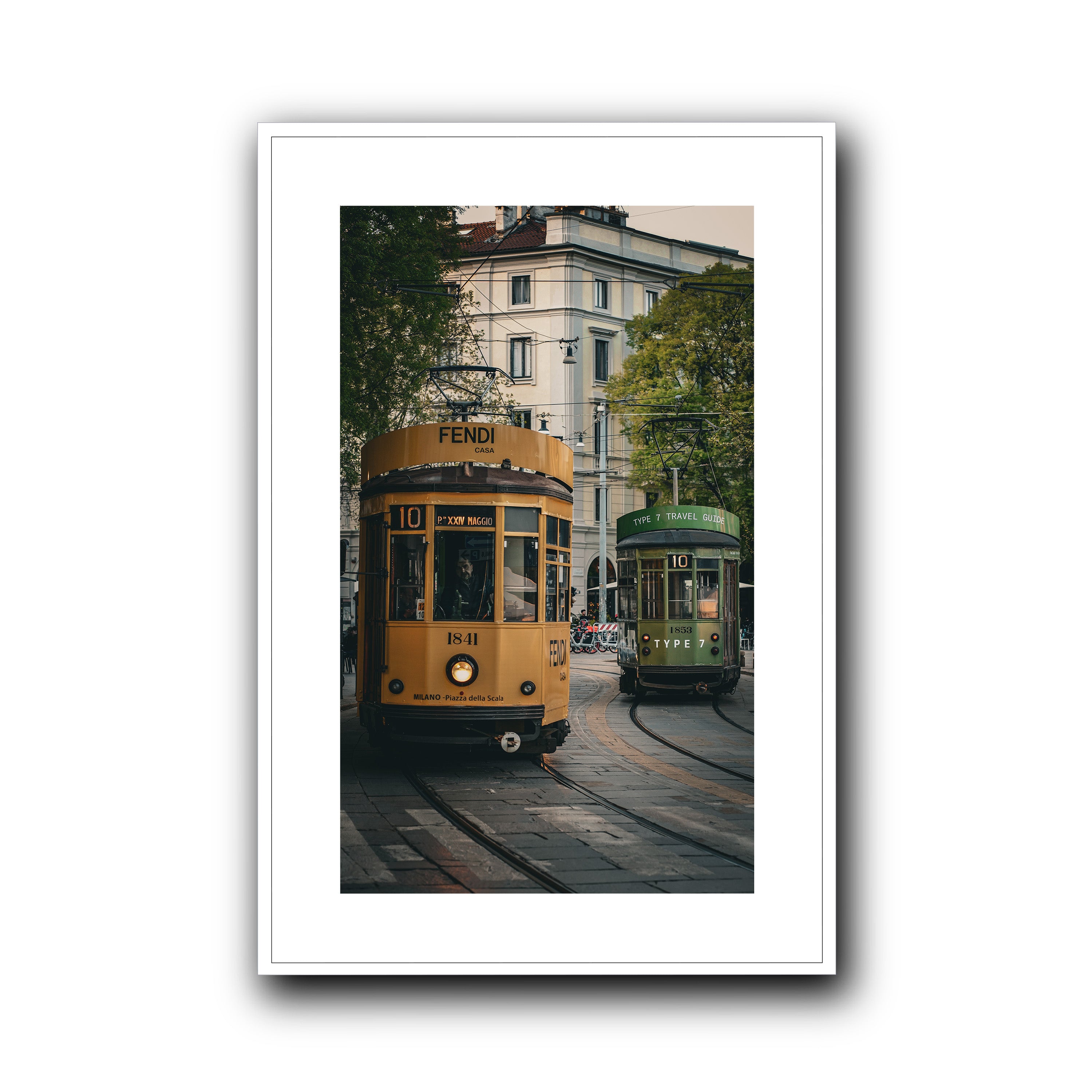 Trams, Milan