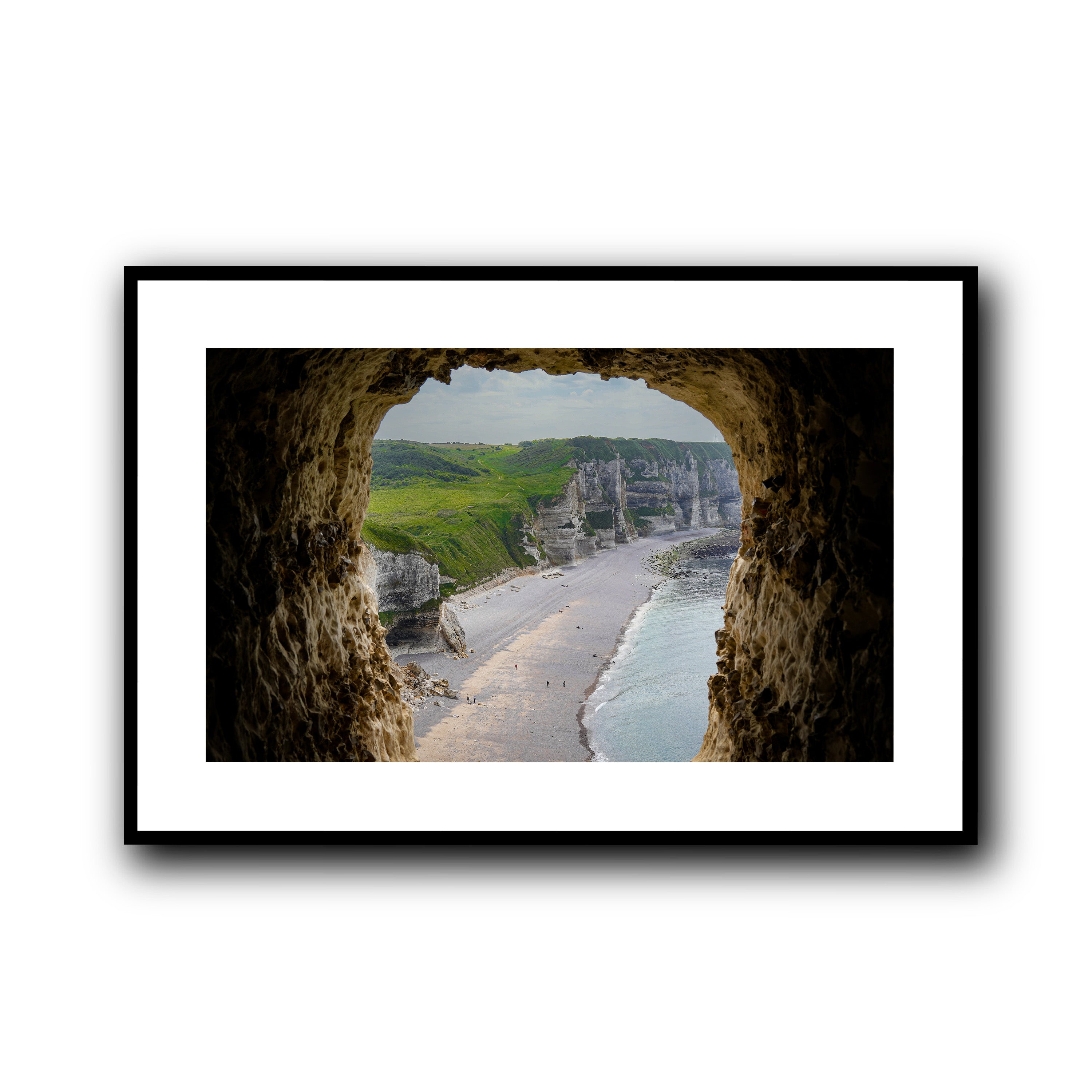Through the Cliff's Eye, Etretat