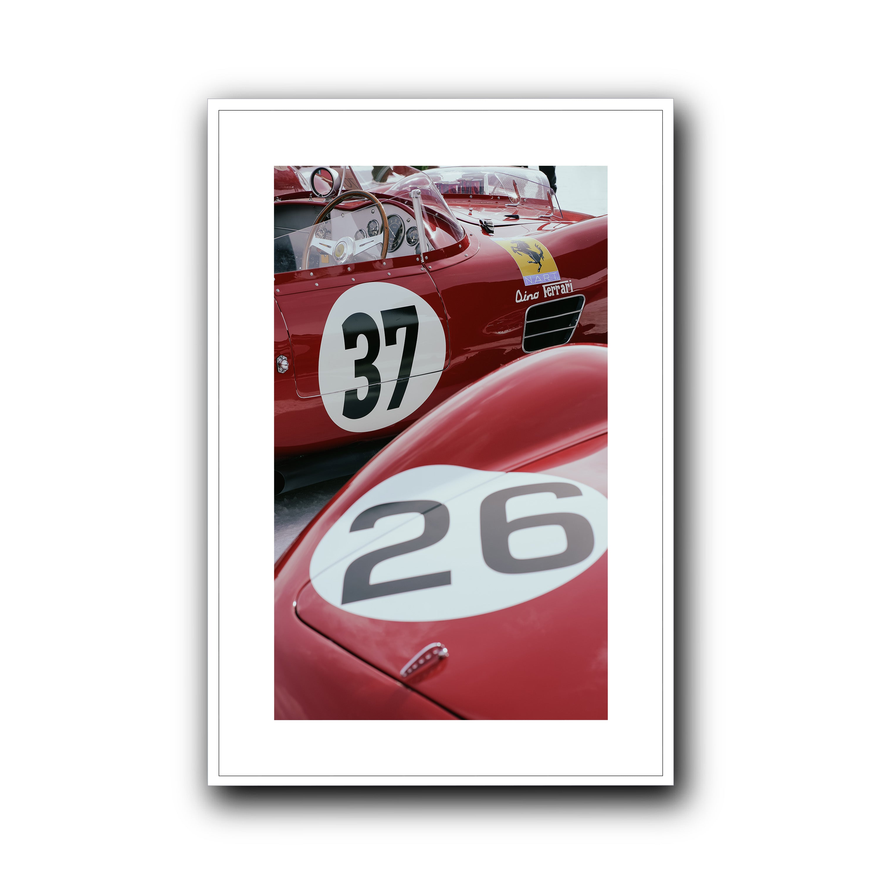 Ferrari Red, St Moritz