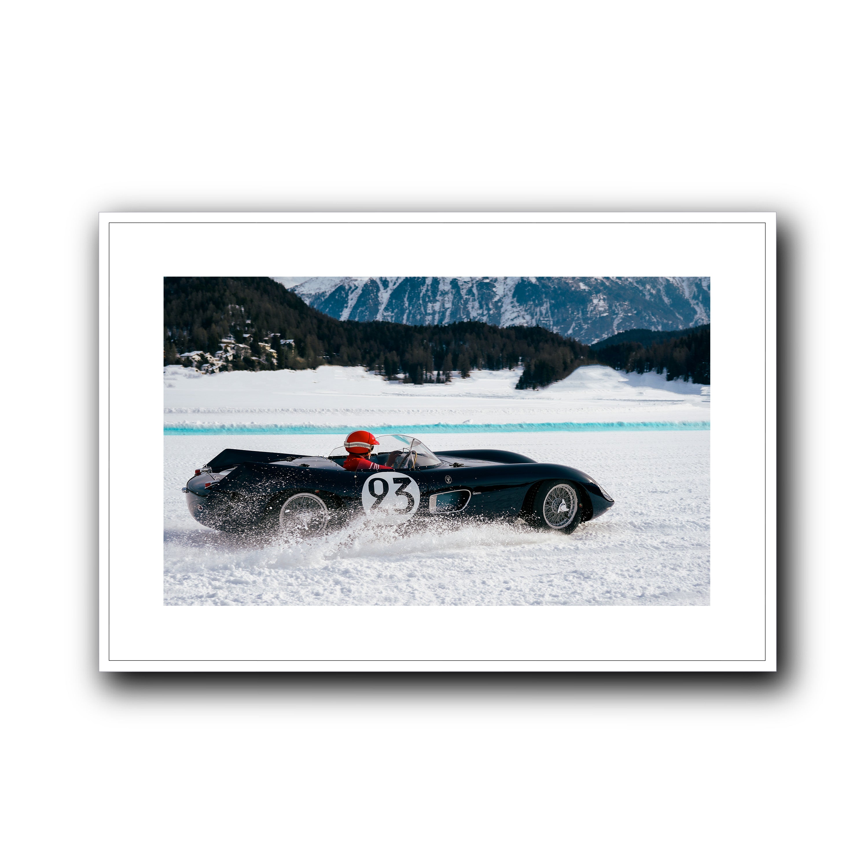 Snowstorm in Motion, St Moritz