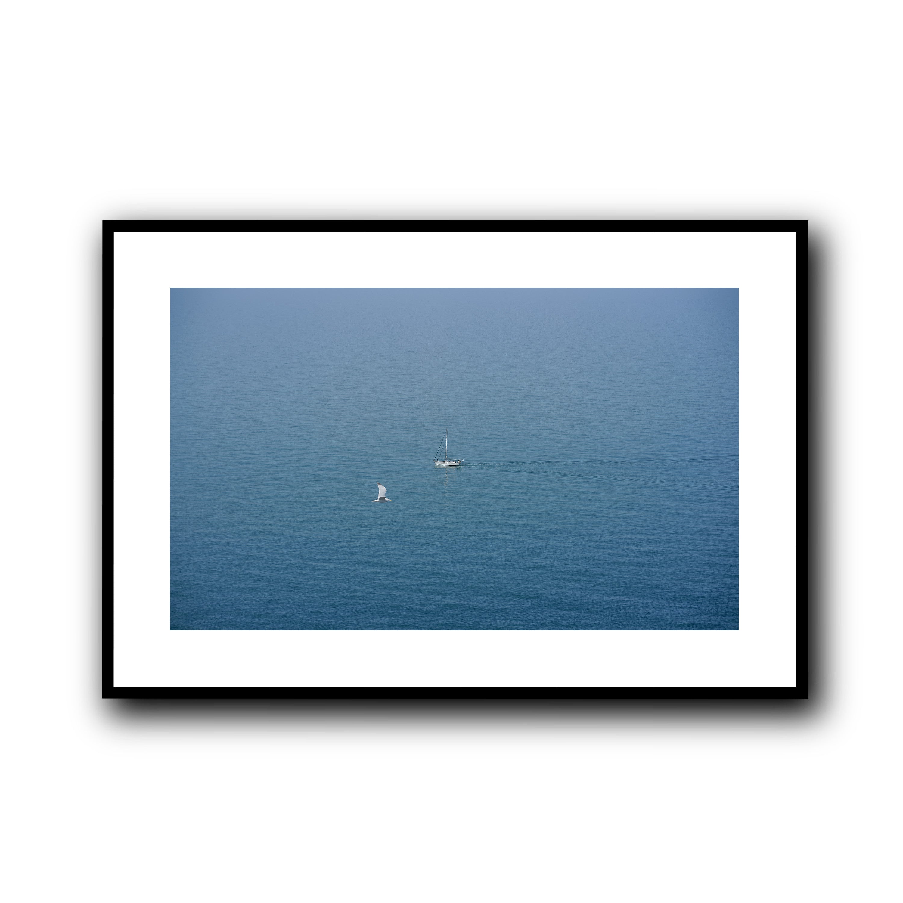 Feather and Ship, Etretat