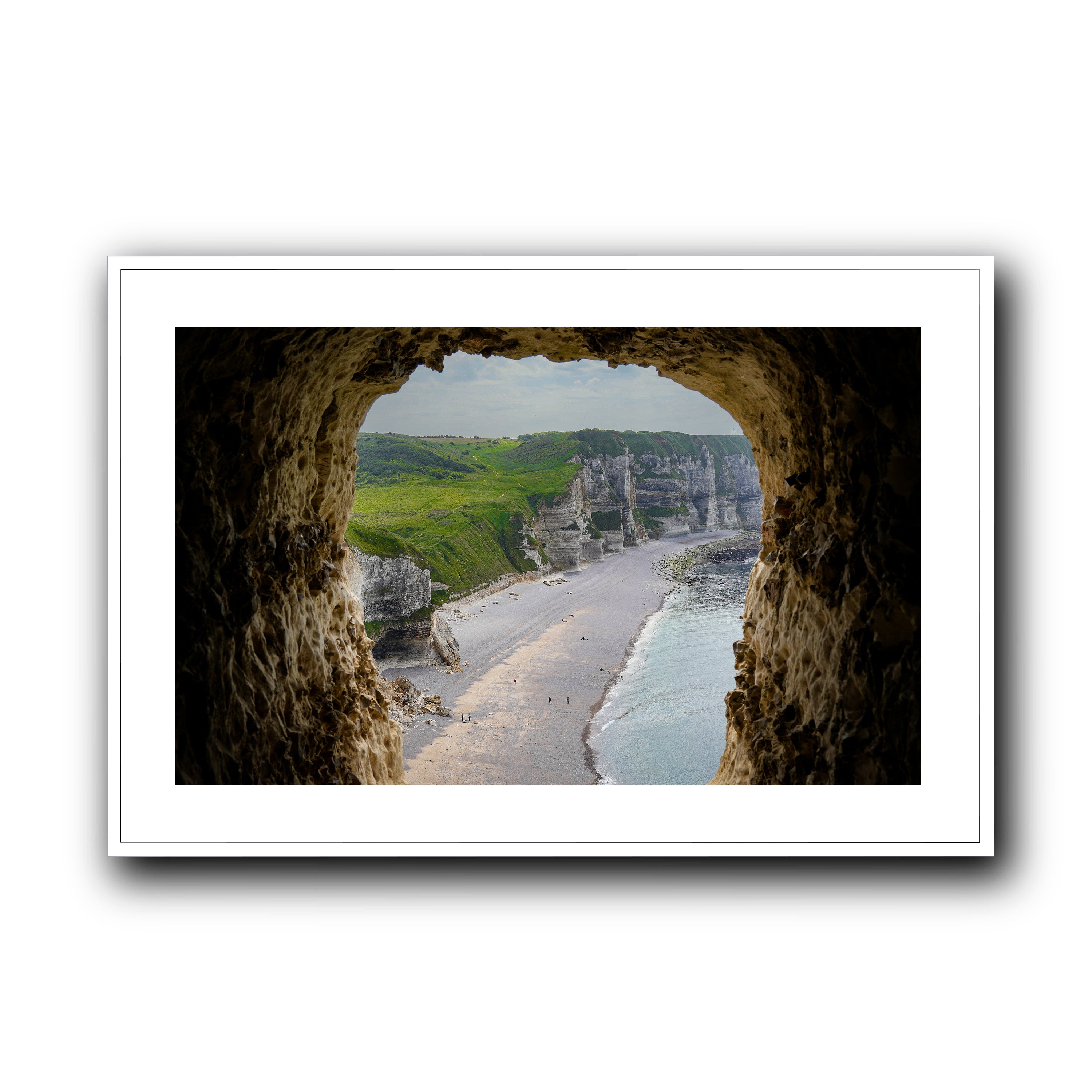 Through the Cliff's Eye, Etretat