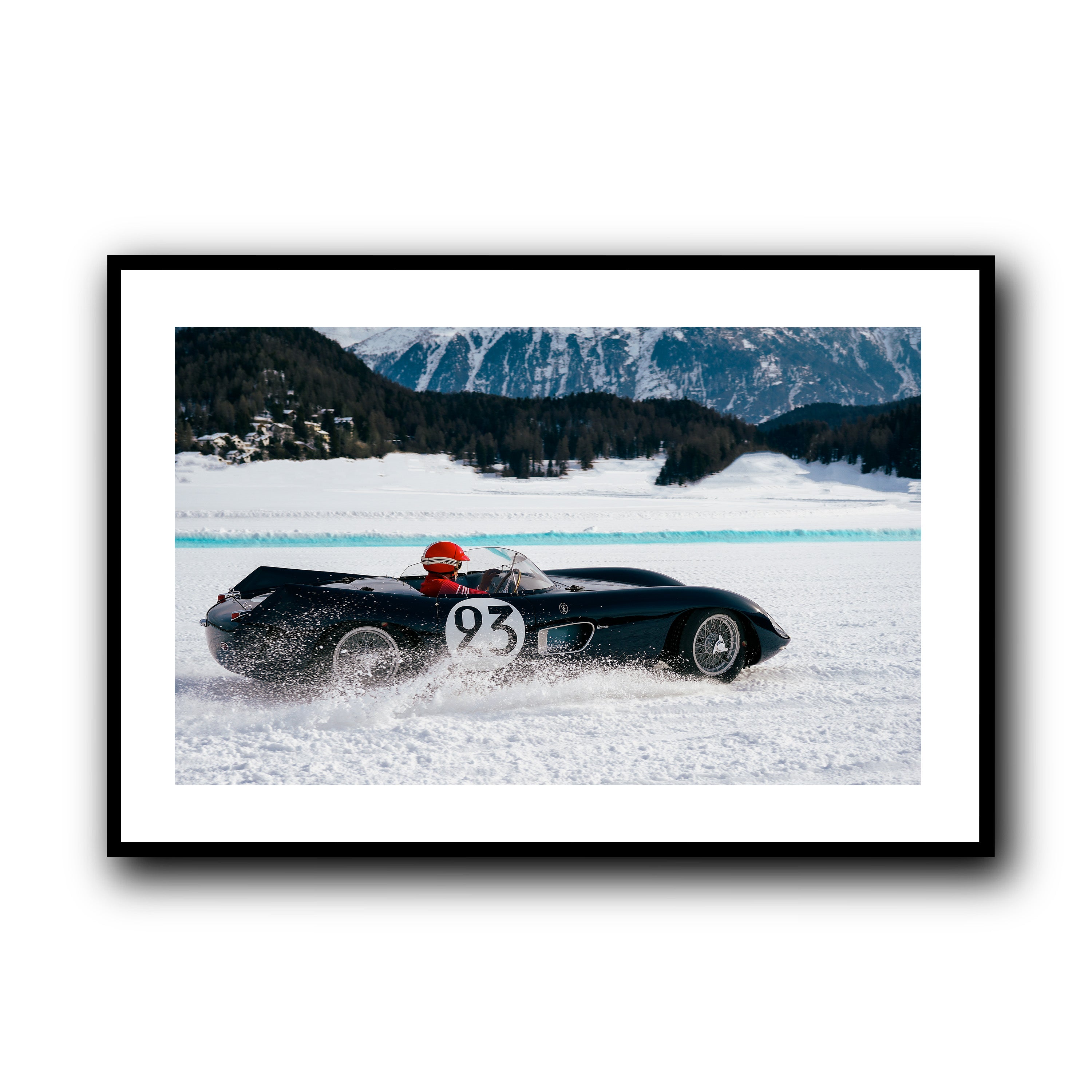 Snowstorm in Motion, St Moritz