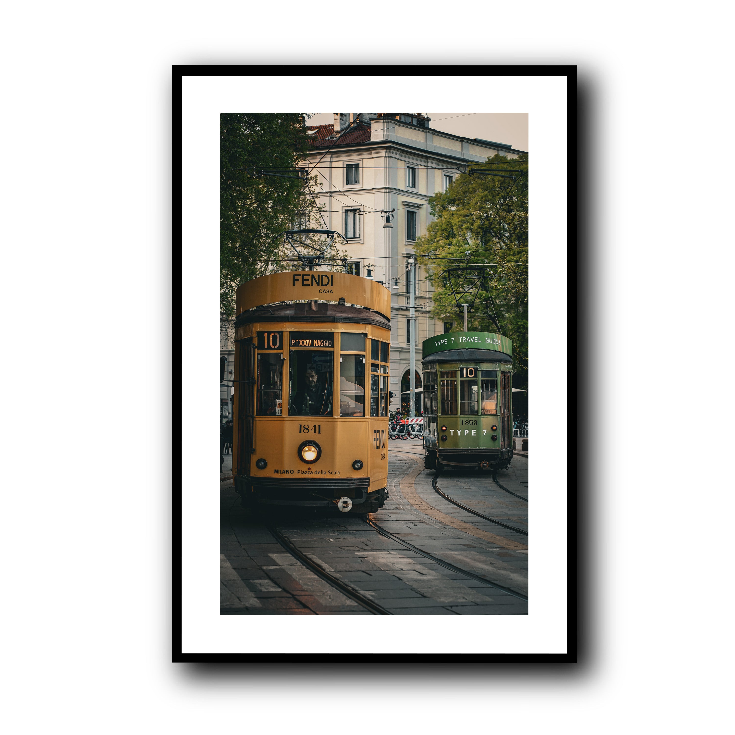 Trams, Milan