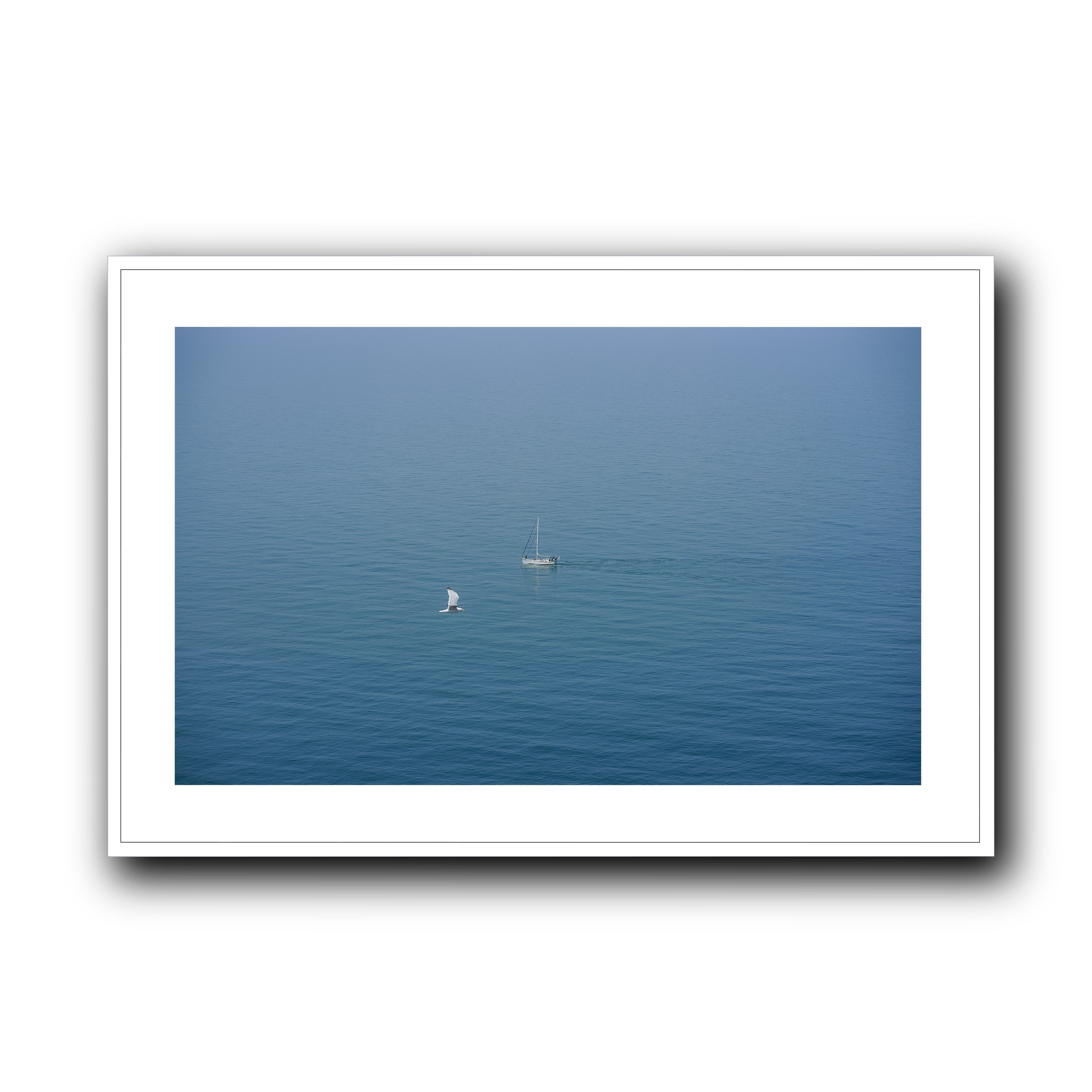 Feather and Ship, Etretat