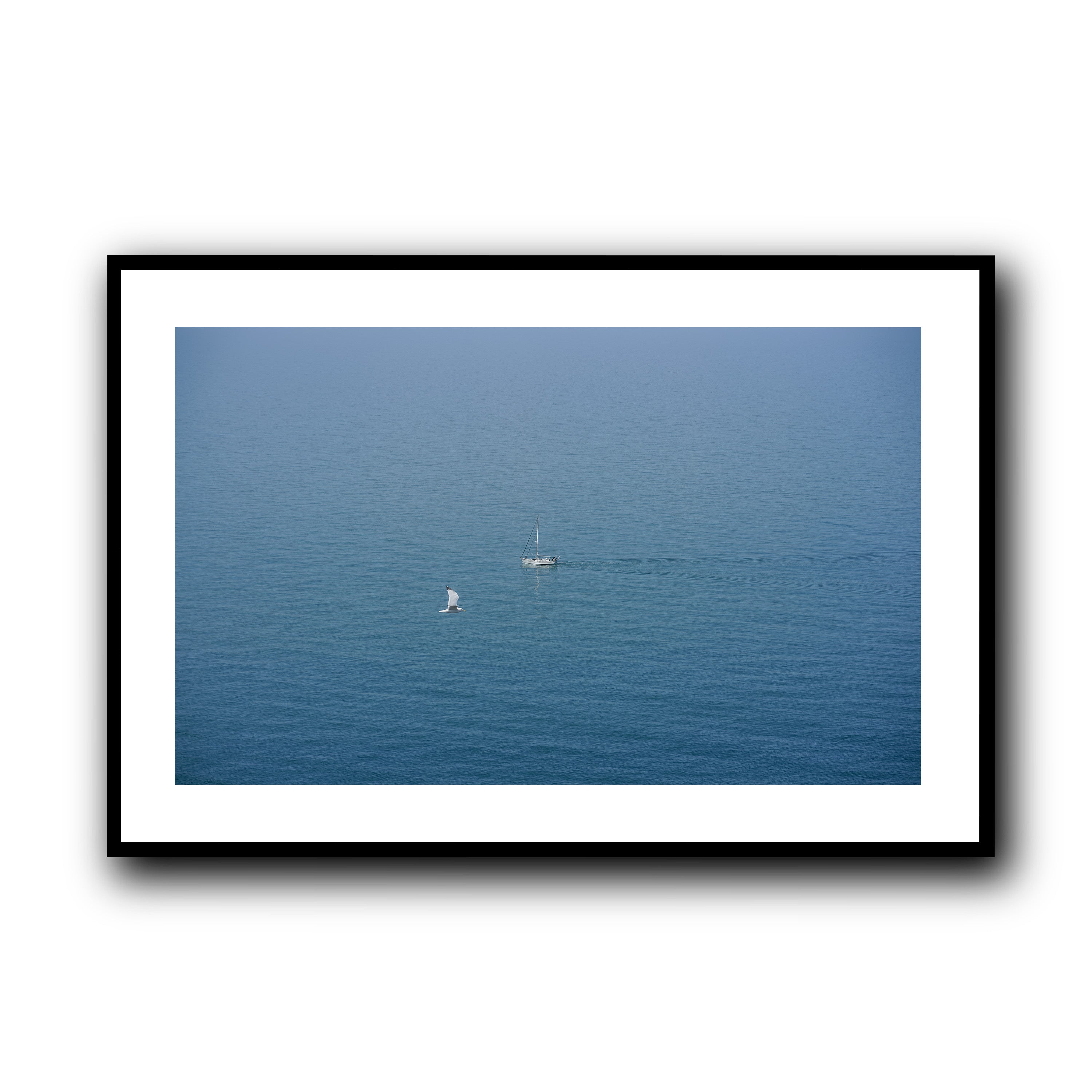 Feather and Ship, Etretat