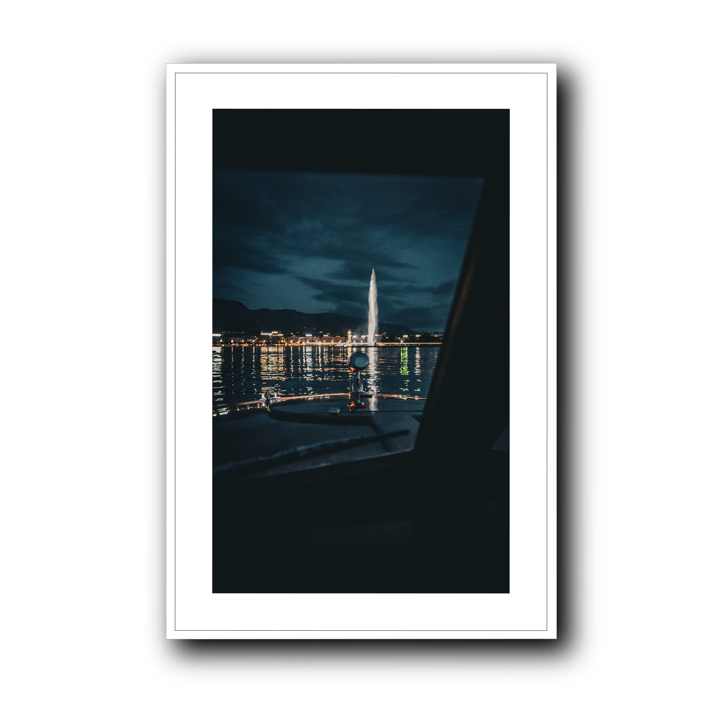 Leman Lake by Night, Geneva