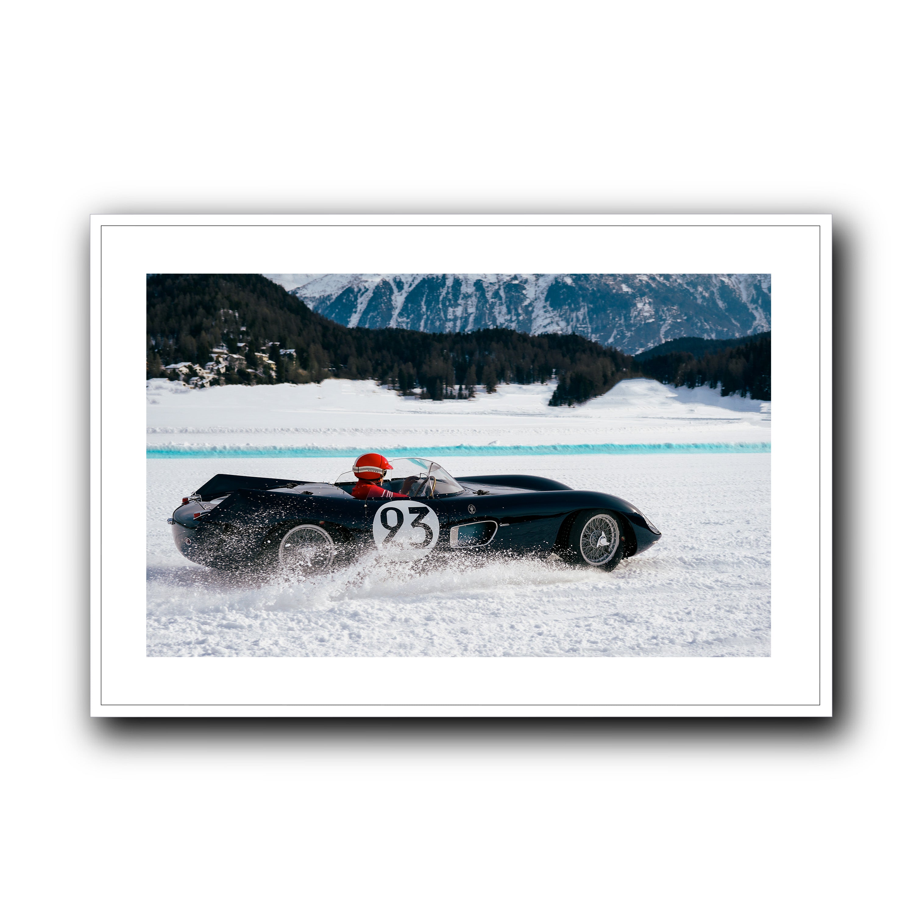 Snowstorm in Motion, St Moritz