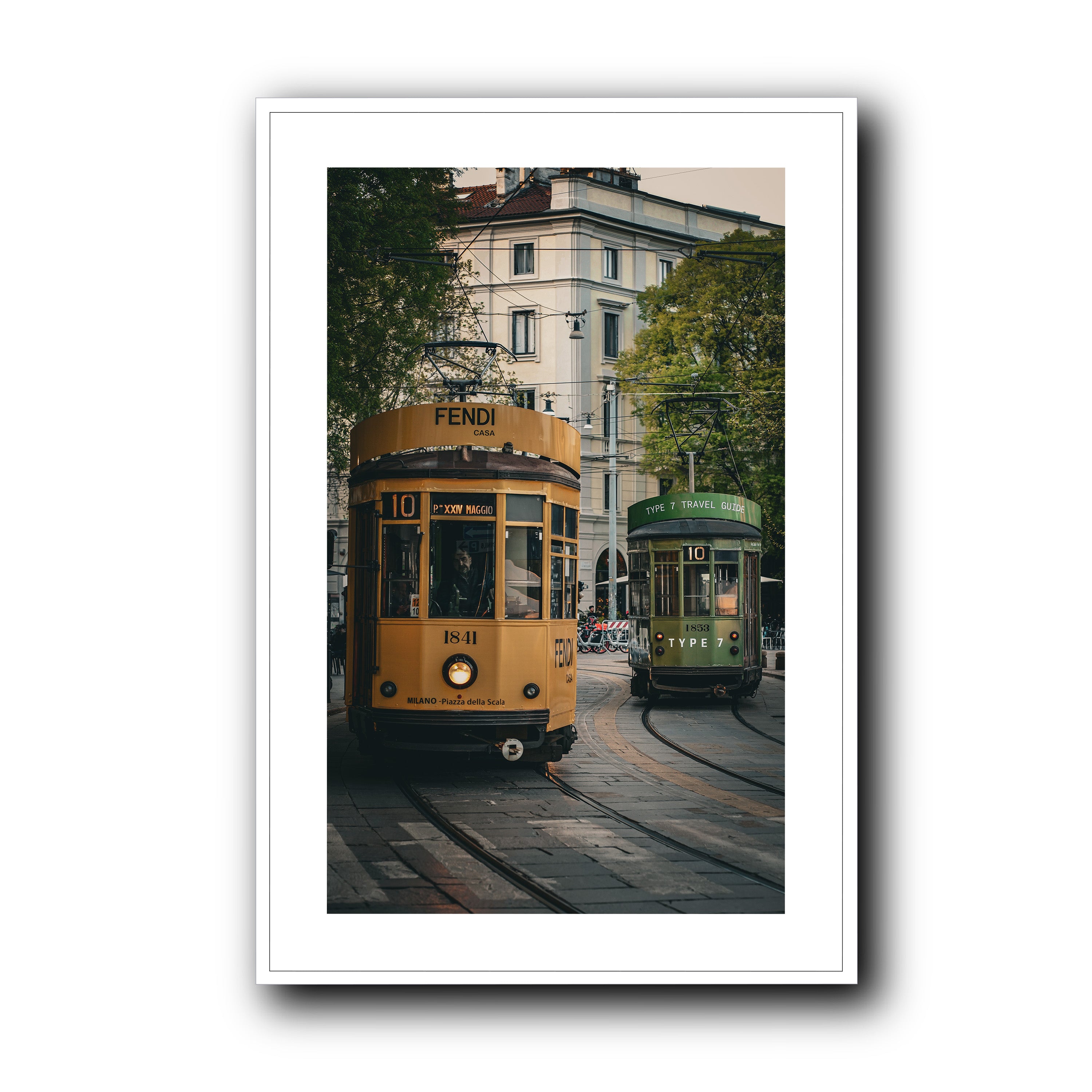 Trams, Milan
