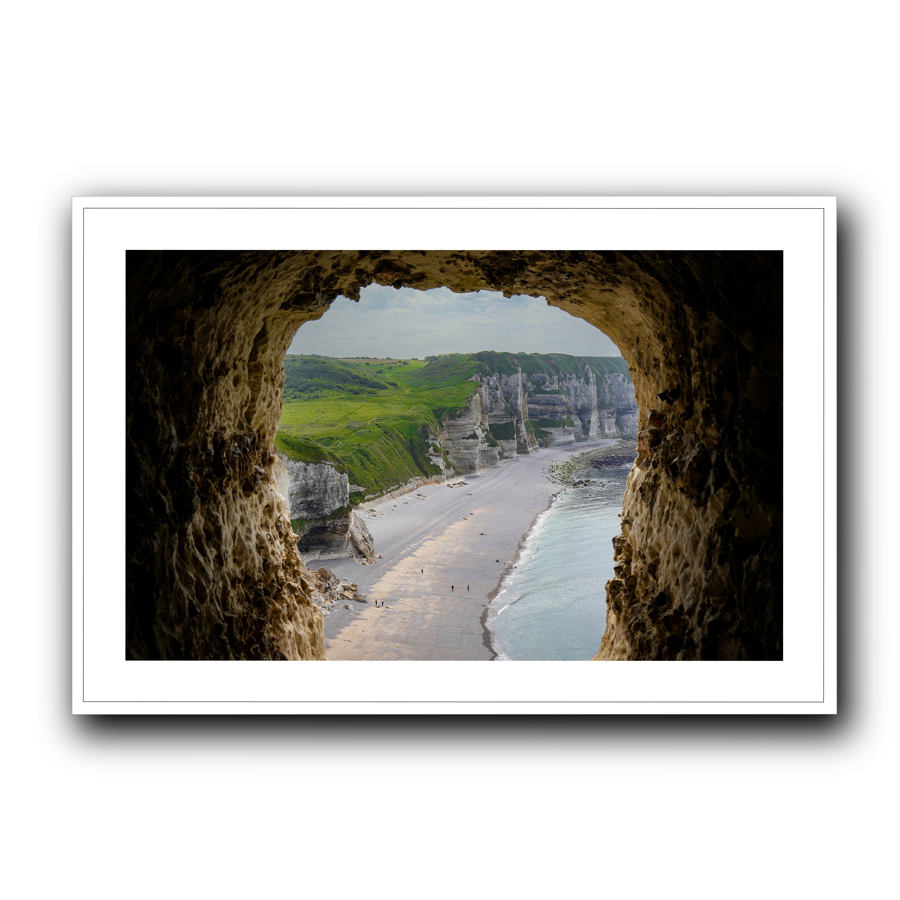 Through the Cliff's Eye, Etretat