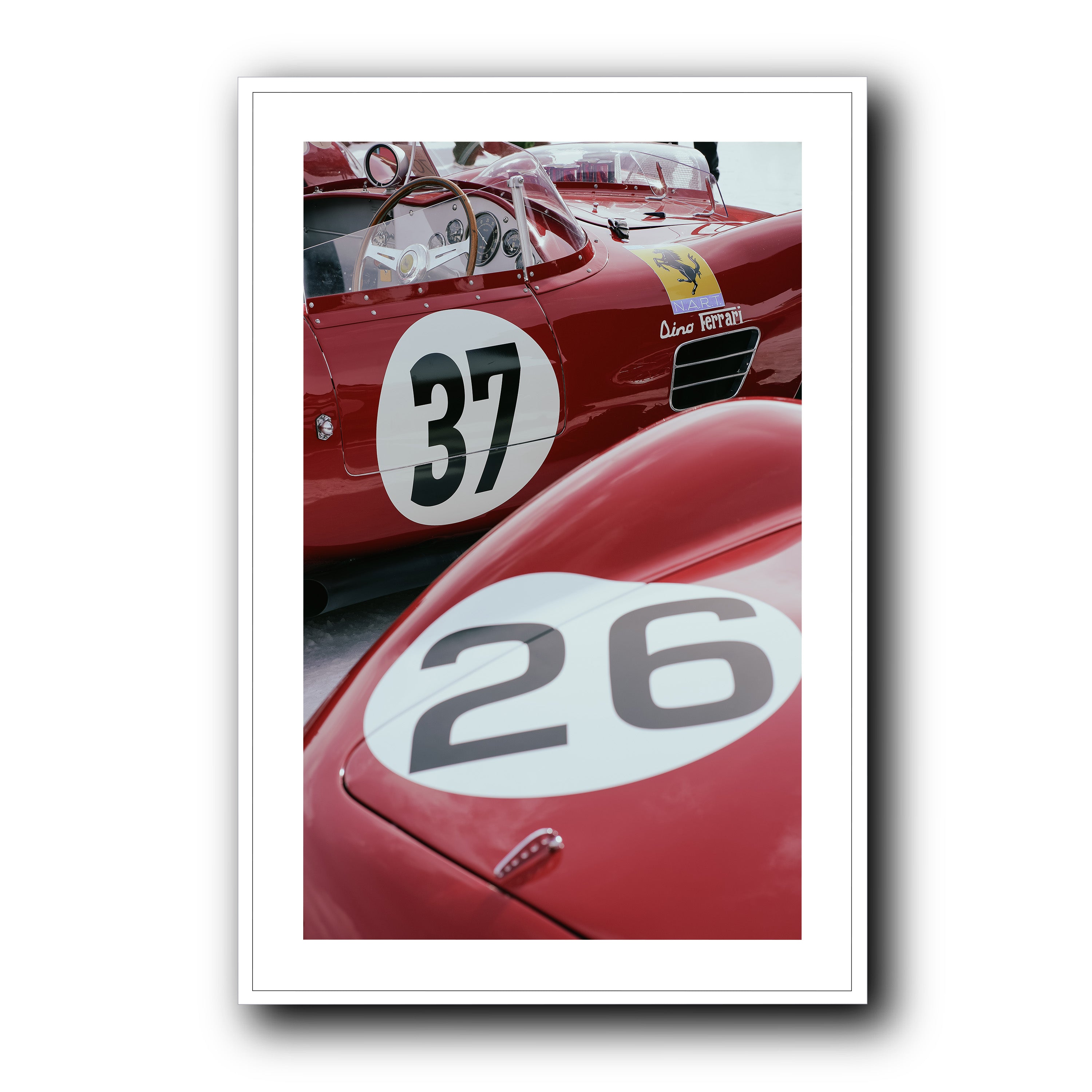 Ferrari Red, St Moritz