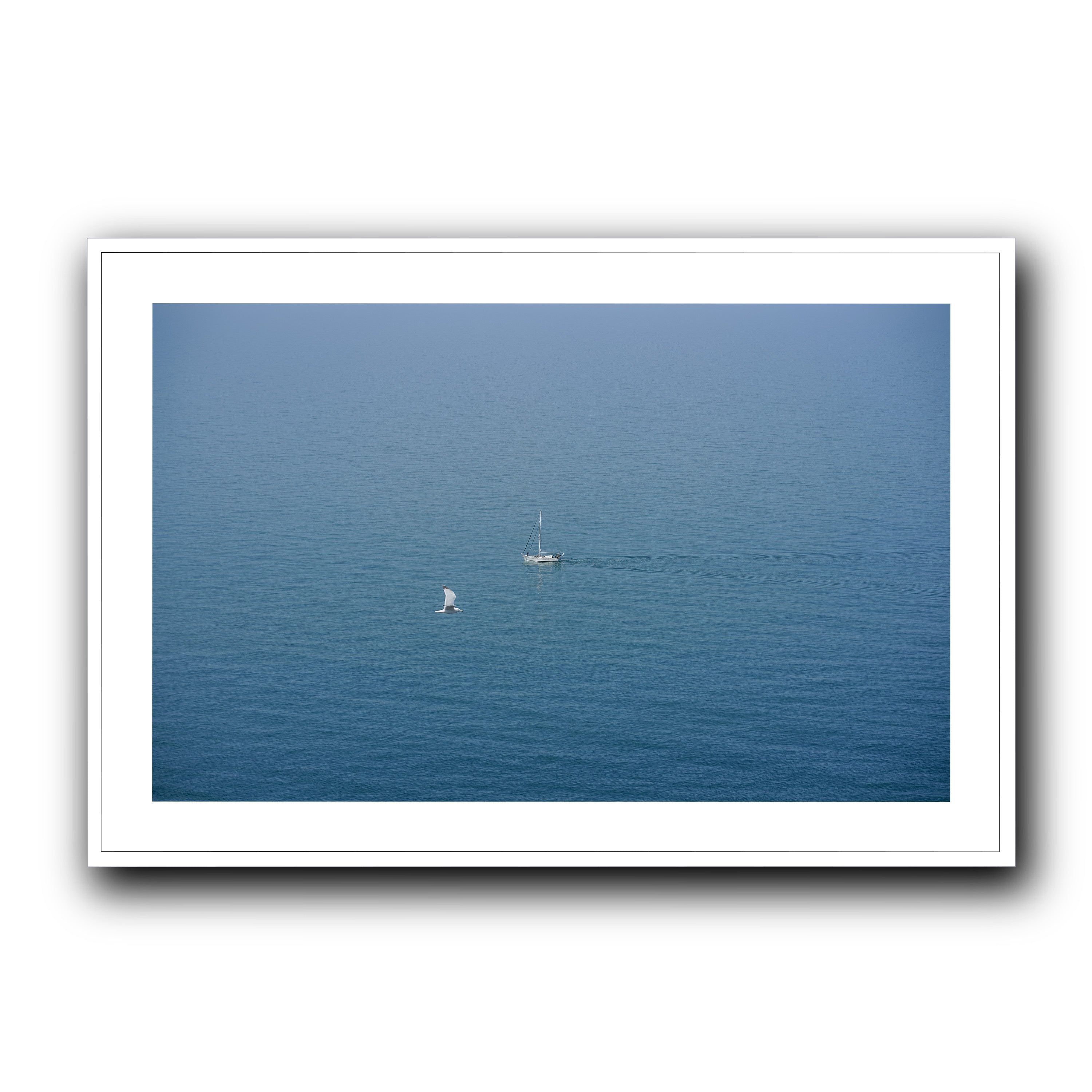 Feather and Ship, Etretat