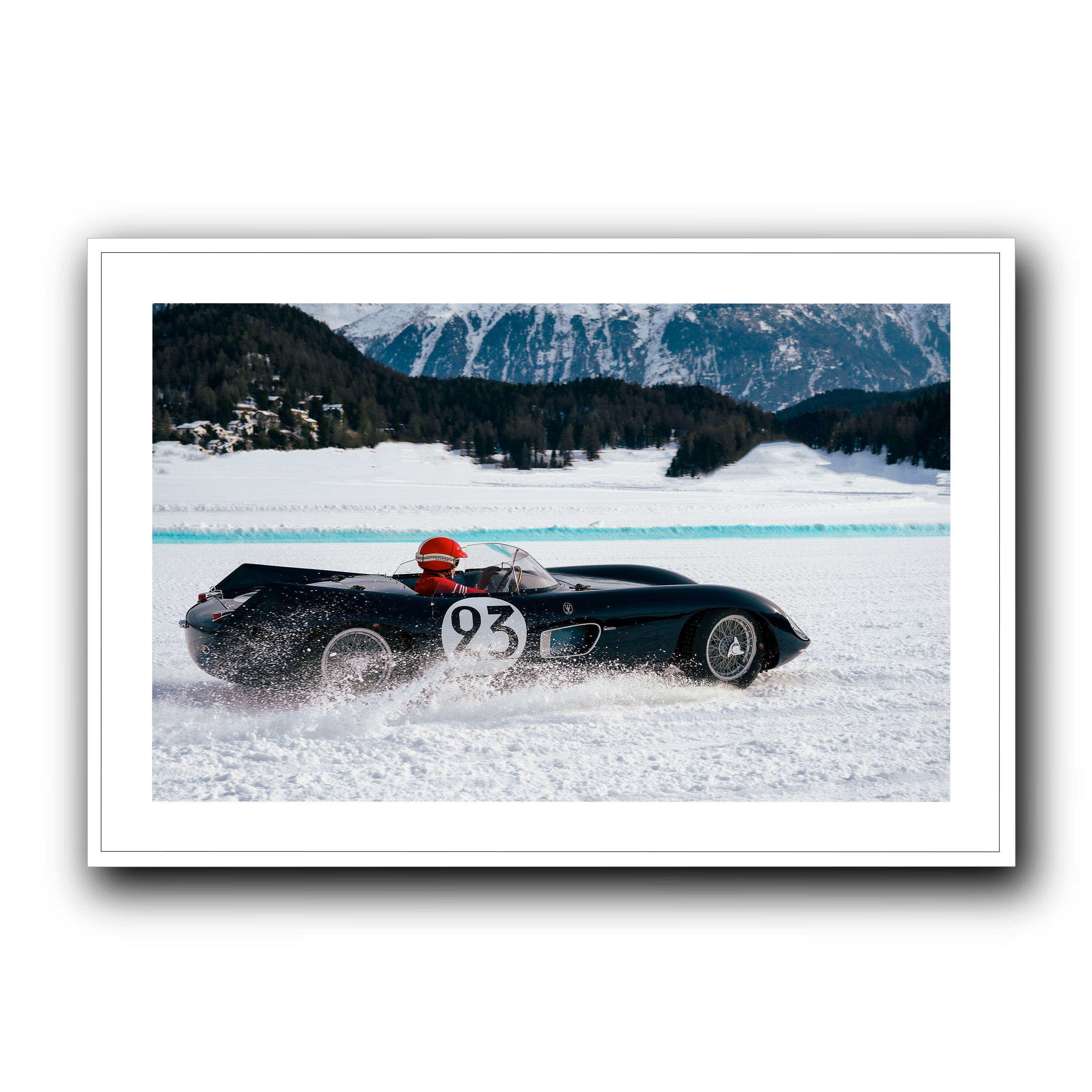 Snowstorm in Motion, St Moritz