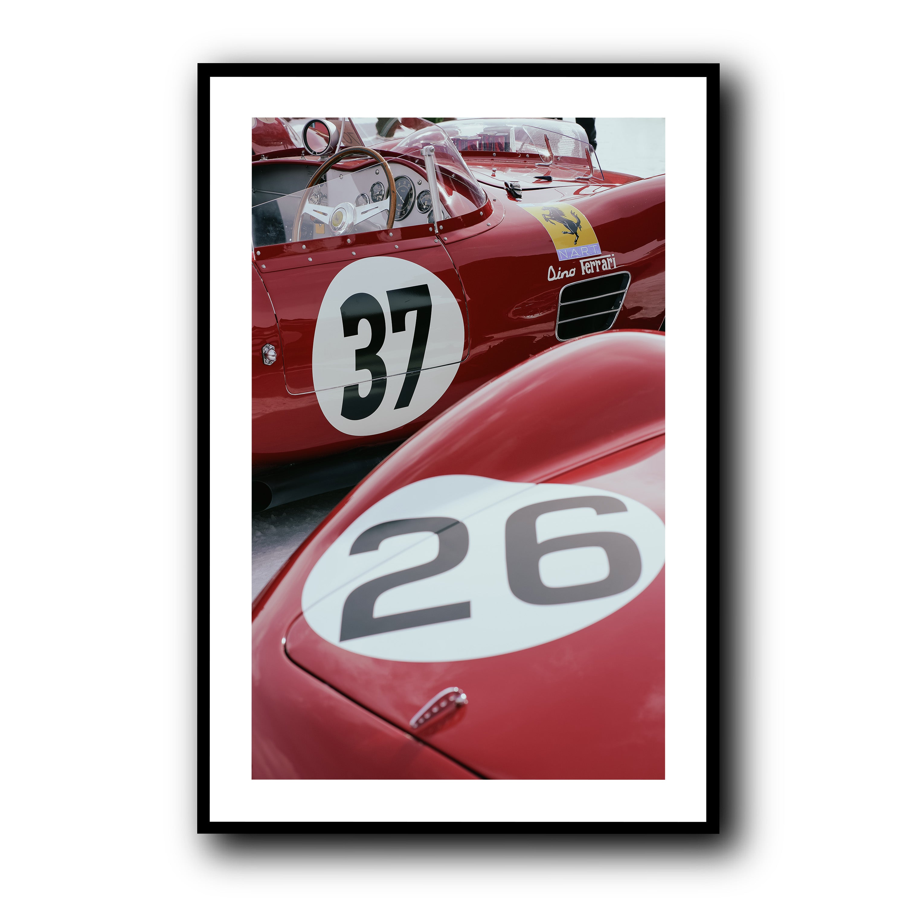 Ferrari Red, St Moritz