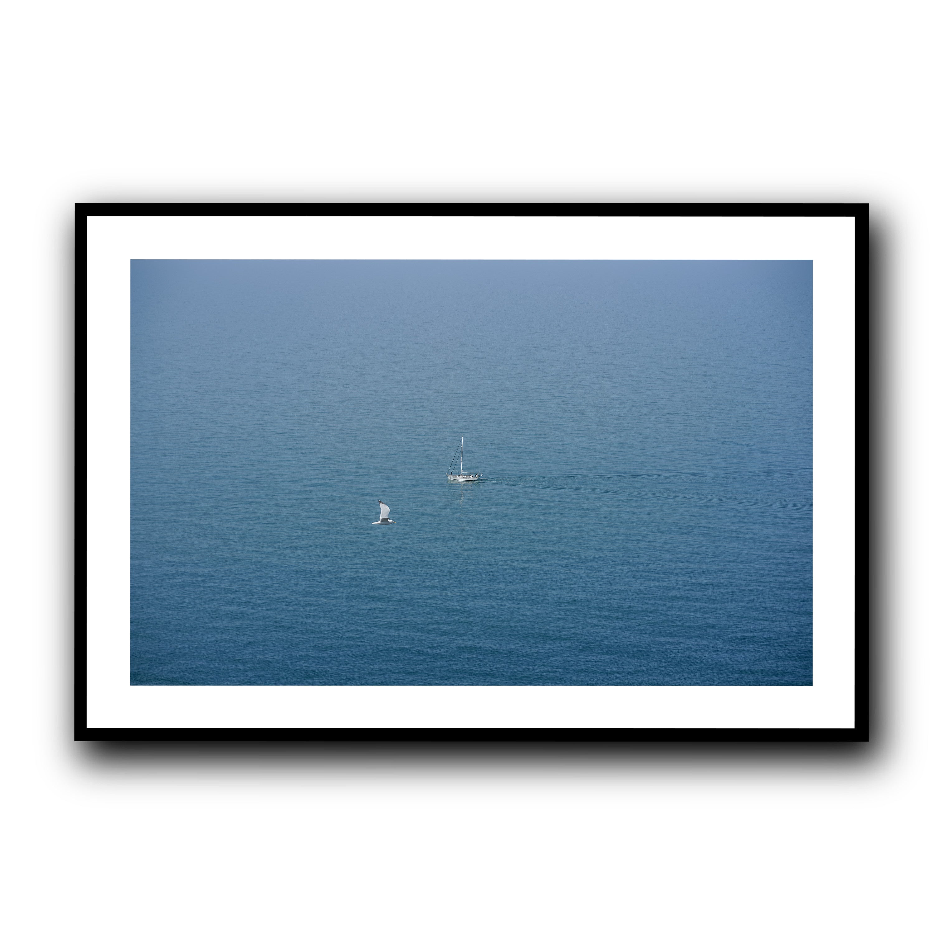 Feather and Ship, Etretat