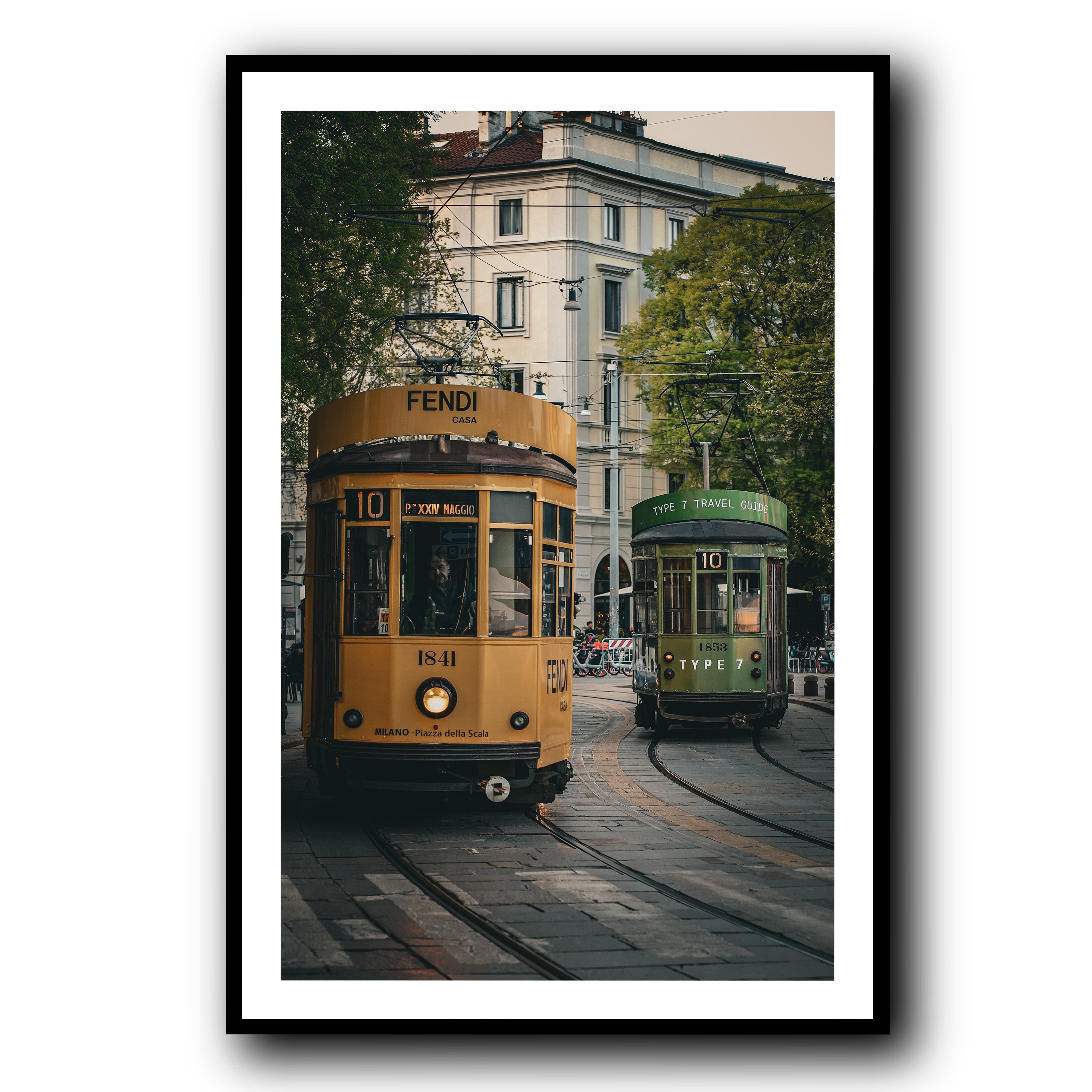 Trams, Milan