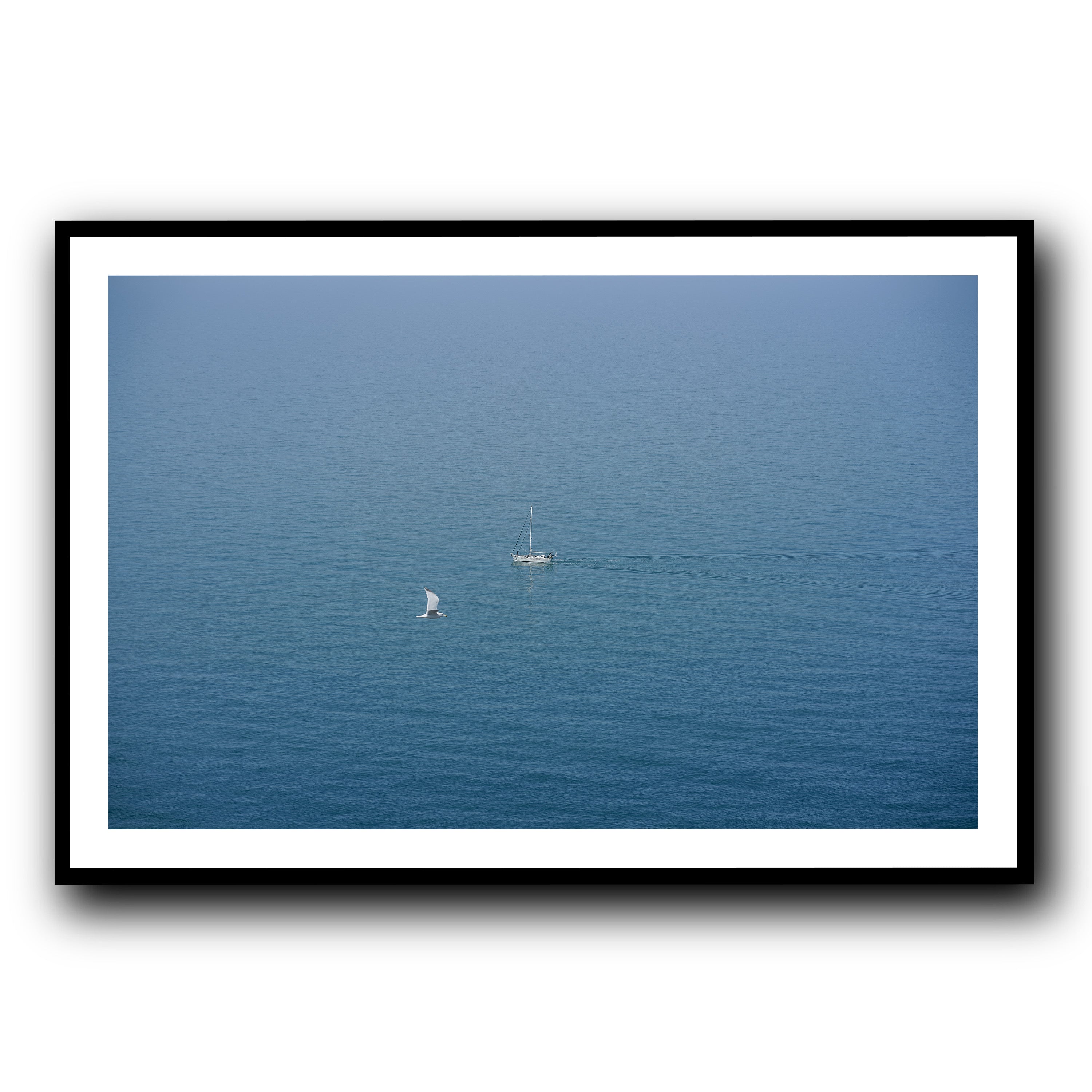 Feather and Ship, Etretat